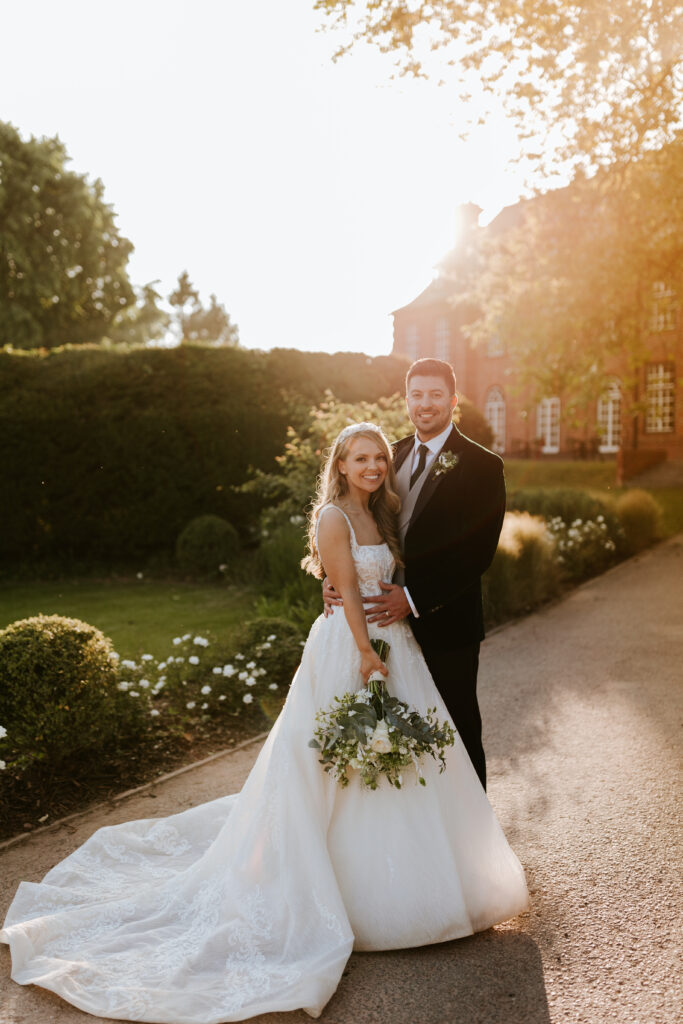 Couple portrait at Sant Ffraed