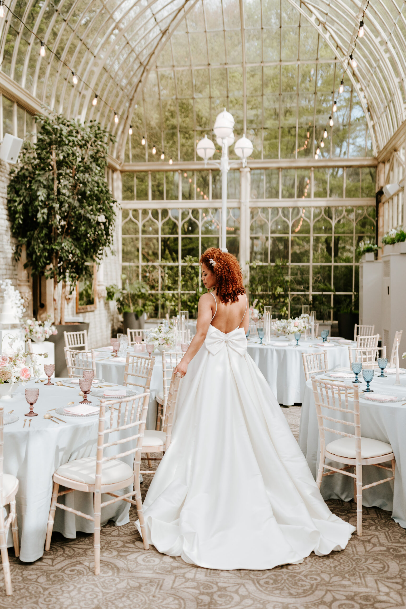 Bride portrait at tort worth court