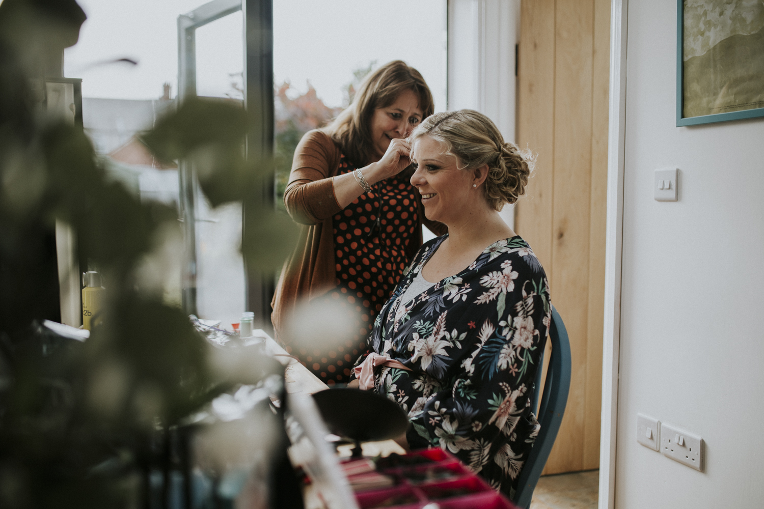 bridesmaid hair