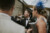 groom drinking