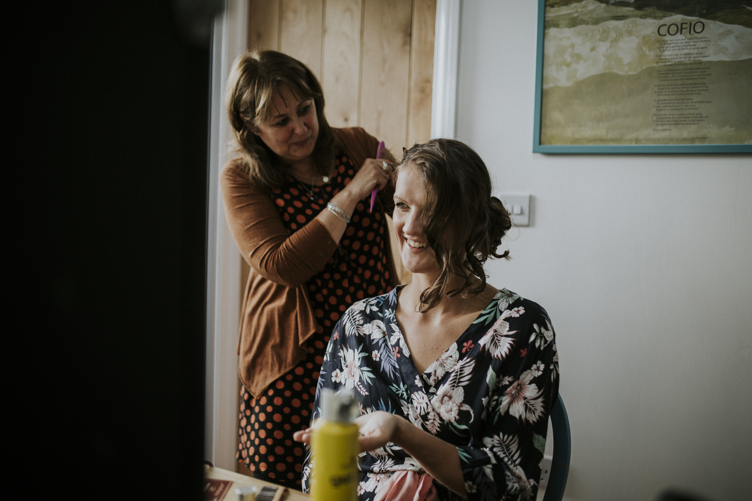 bridesmaids hair