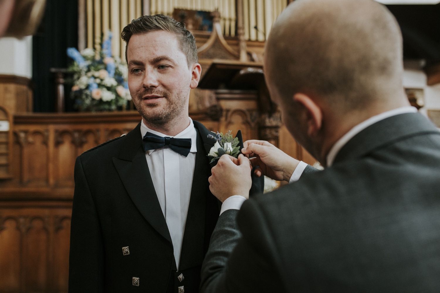 groom flower