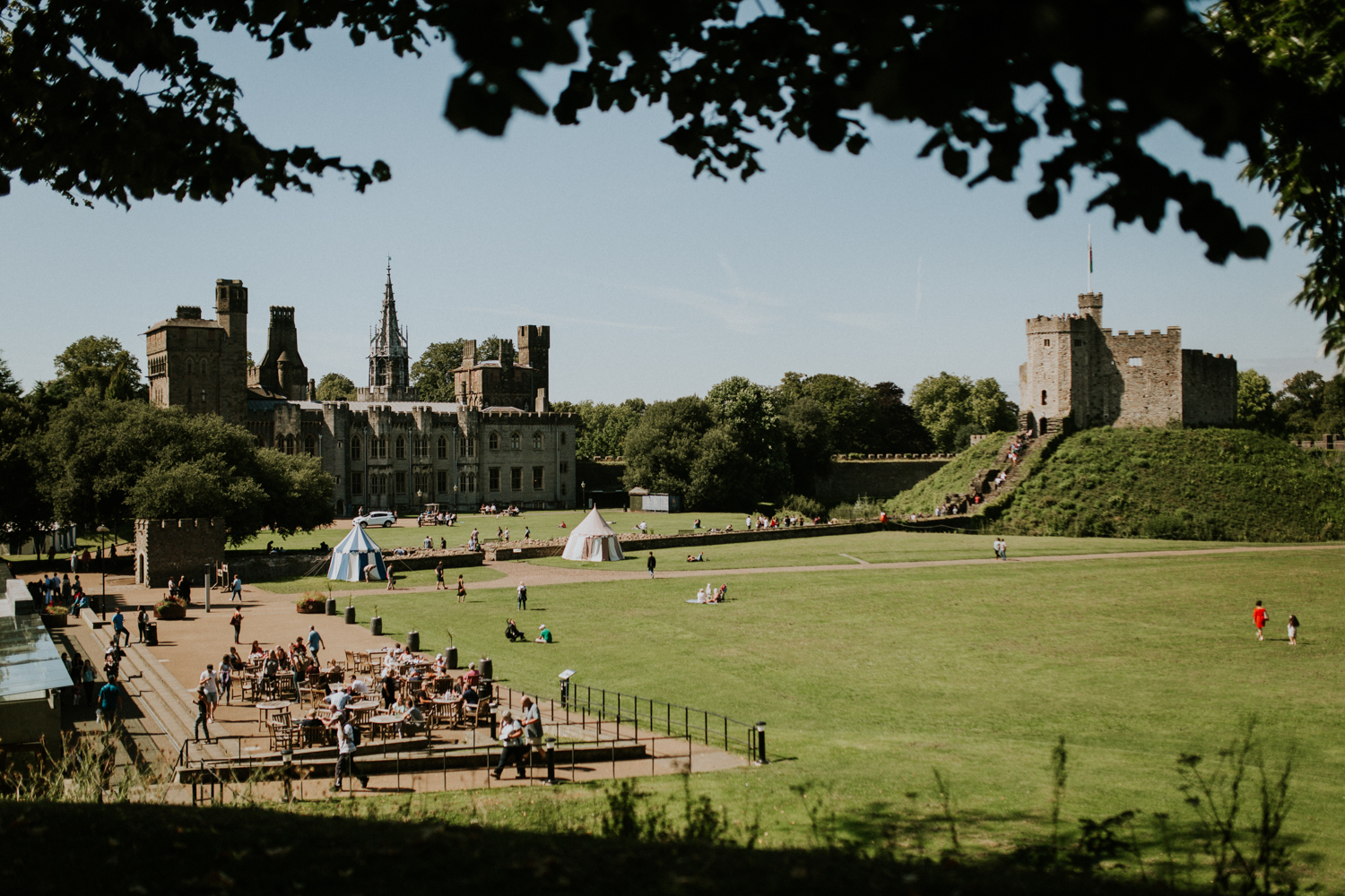 cardiff castle grounds