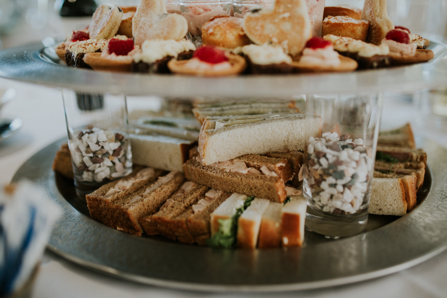 afternoon tea wedding food