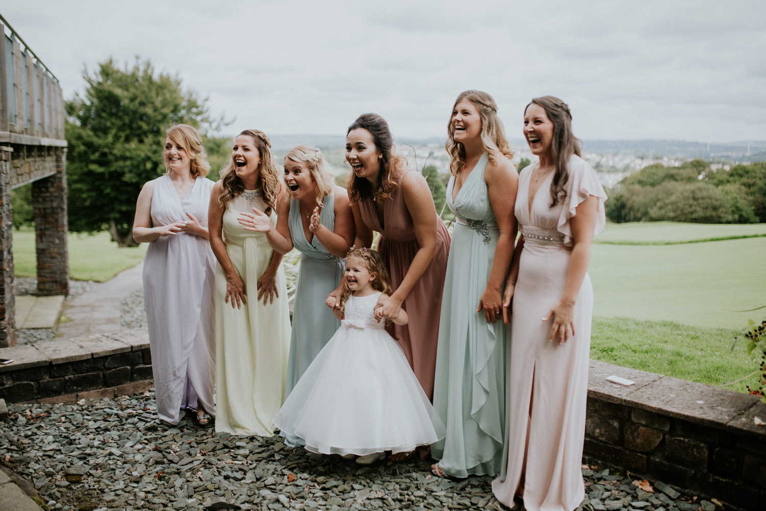 bridesmaids dress reveal