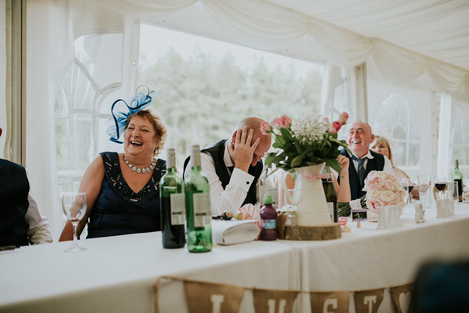 groom embarrassed at best mans speech