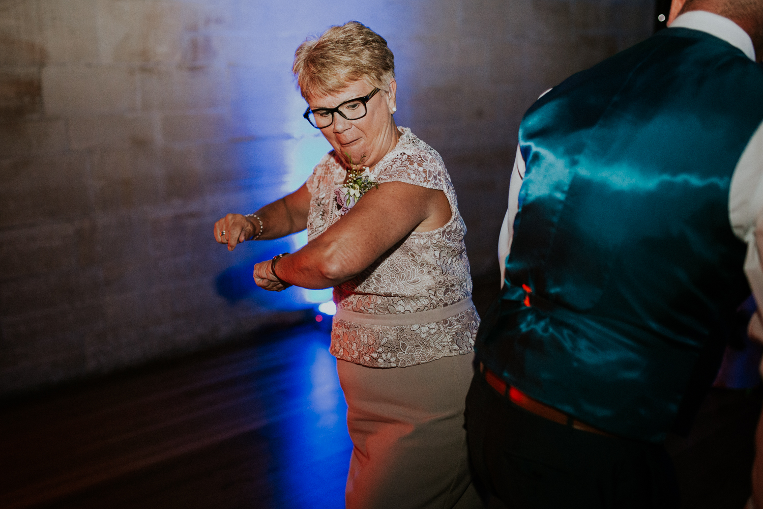 mother of the groom dancing