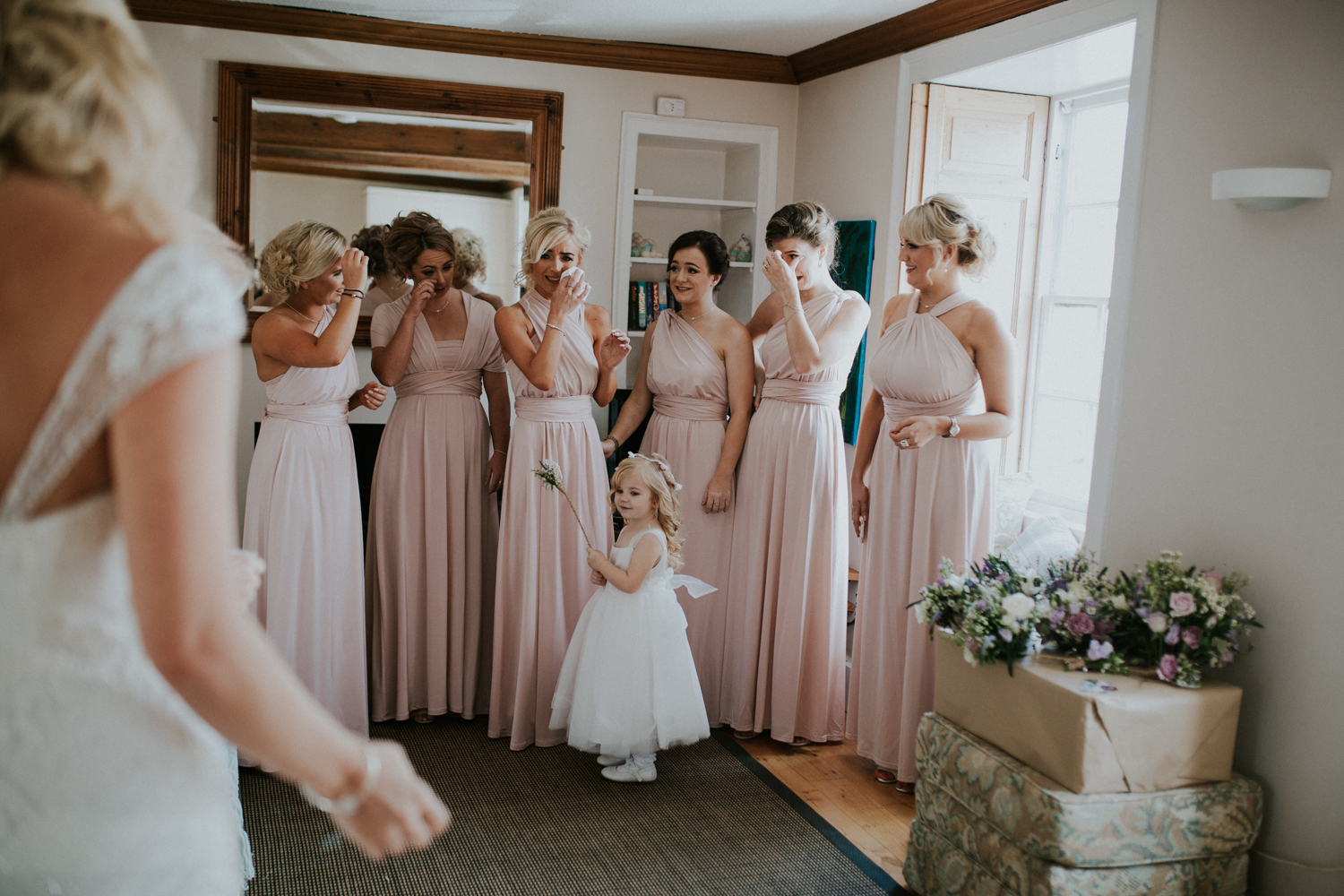 bridesmaids dress reveal