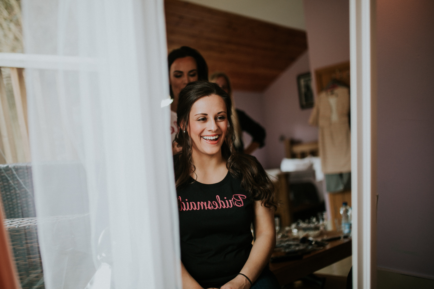 bridesmaids hair