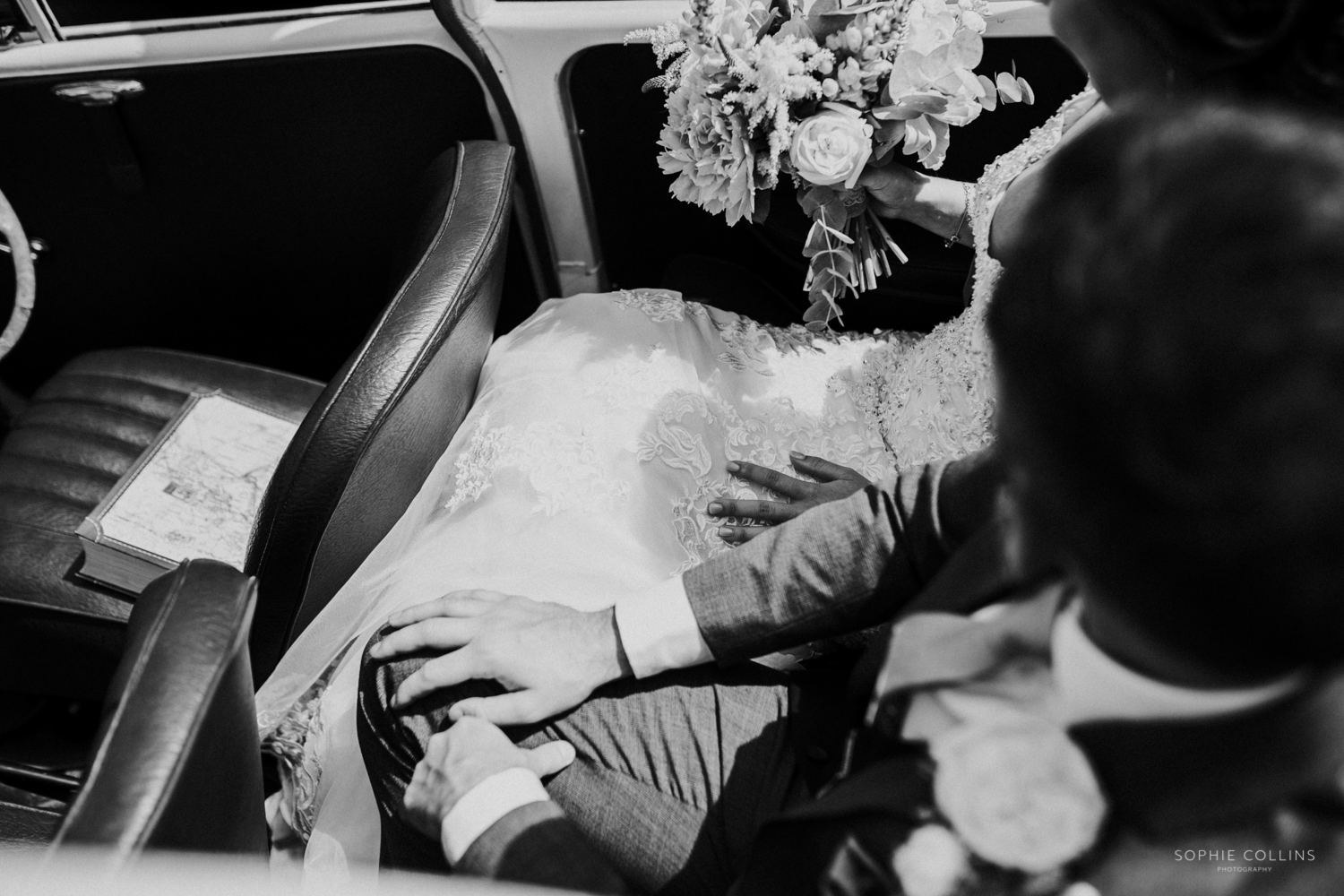 bride and groom hands