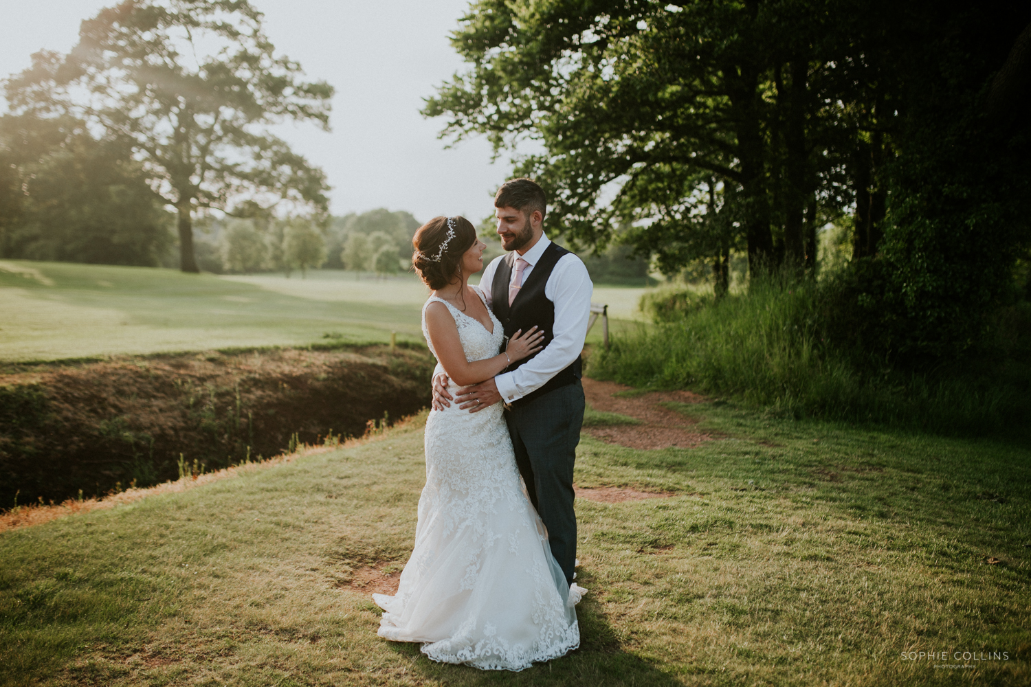 wedding sunset photographs 