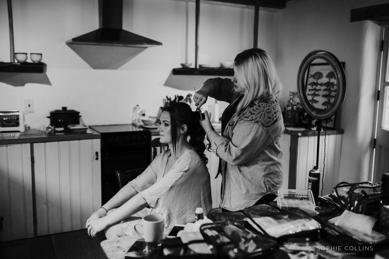 bridal hair