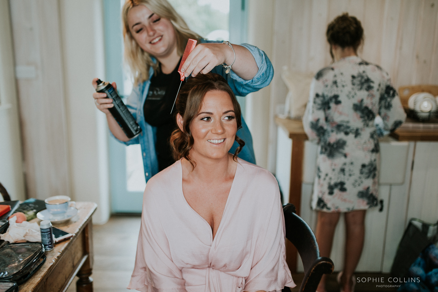 bridal hair