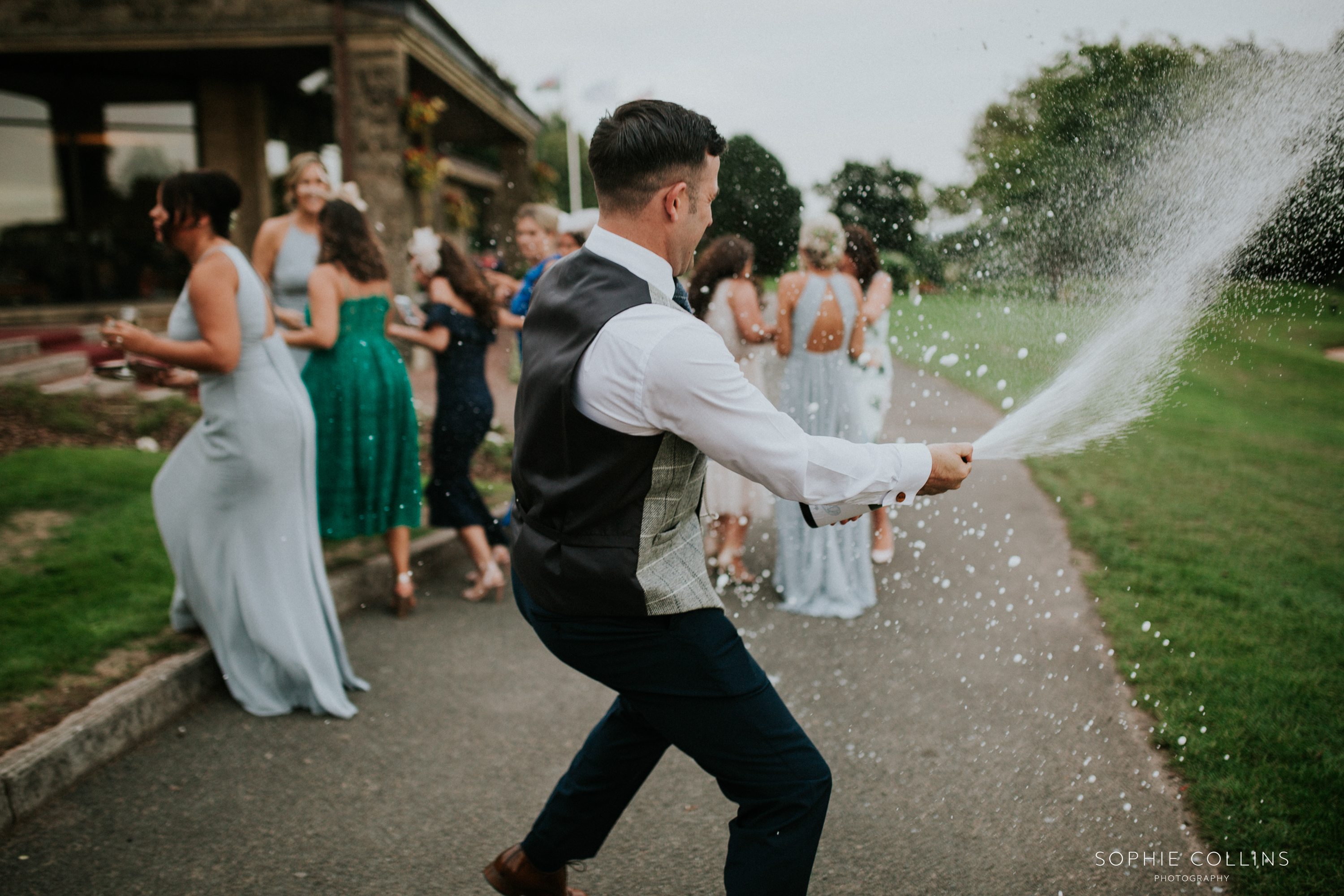 champagne shower