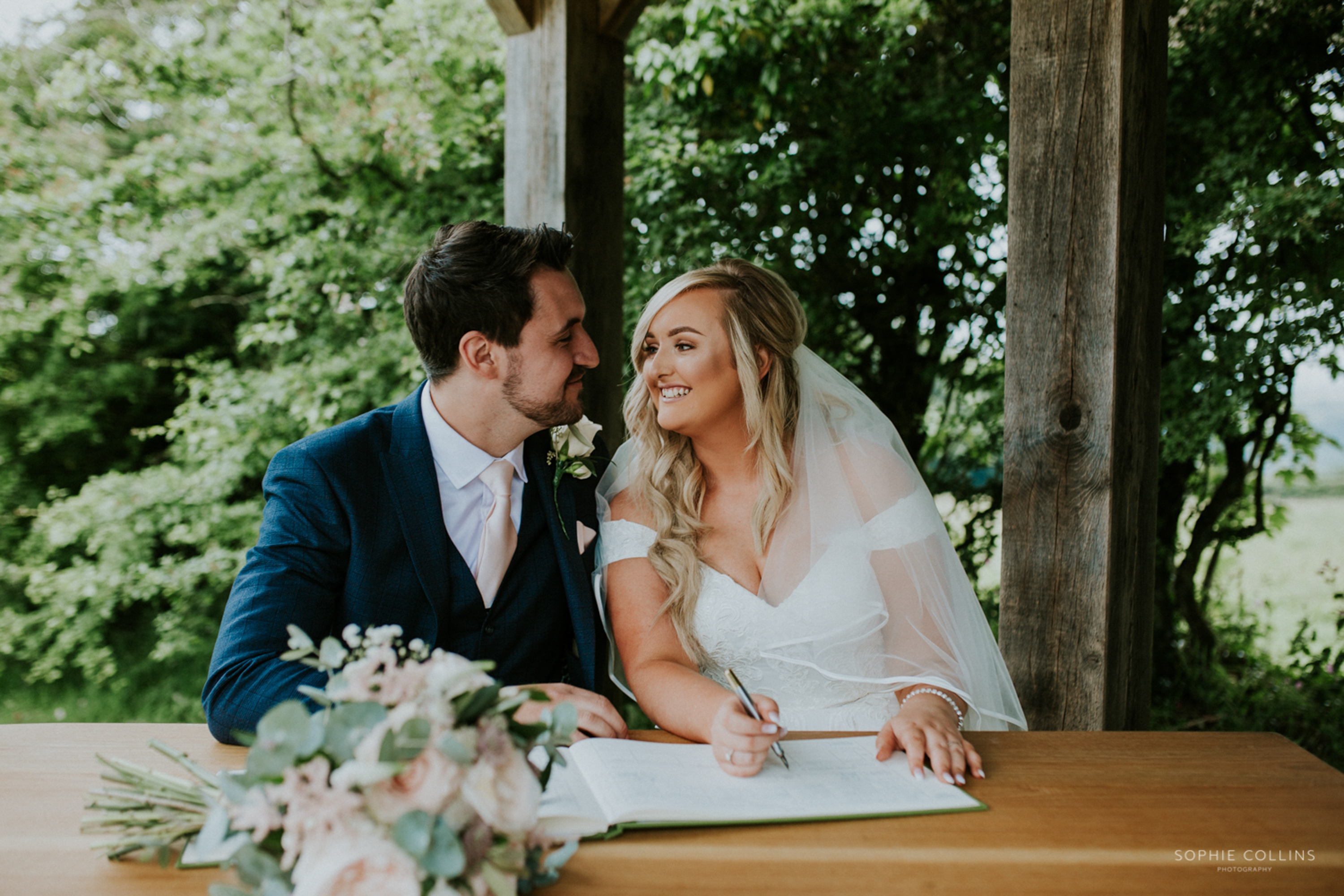 signing the register