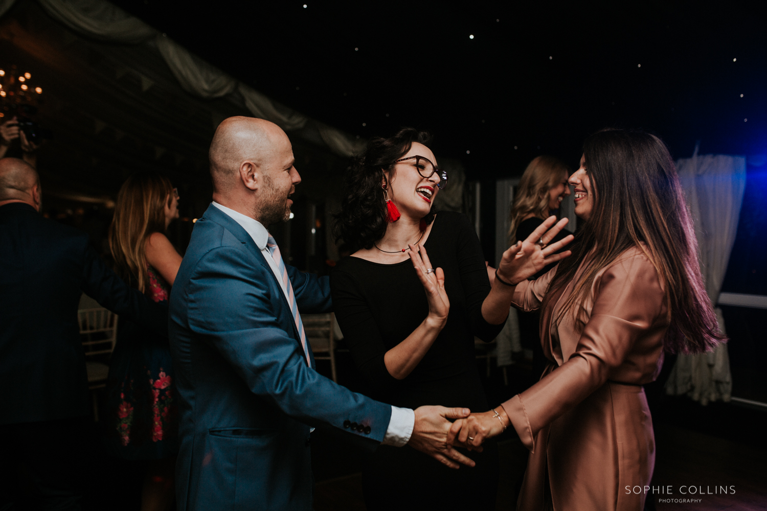 guests dancing