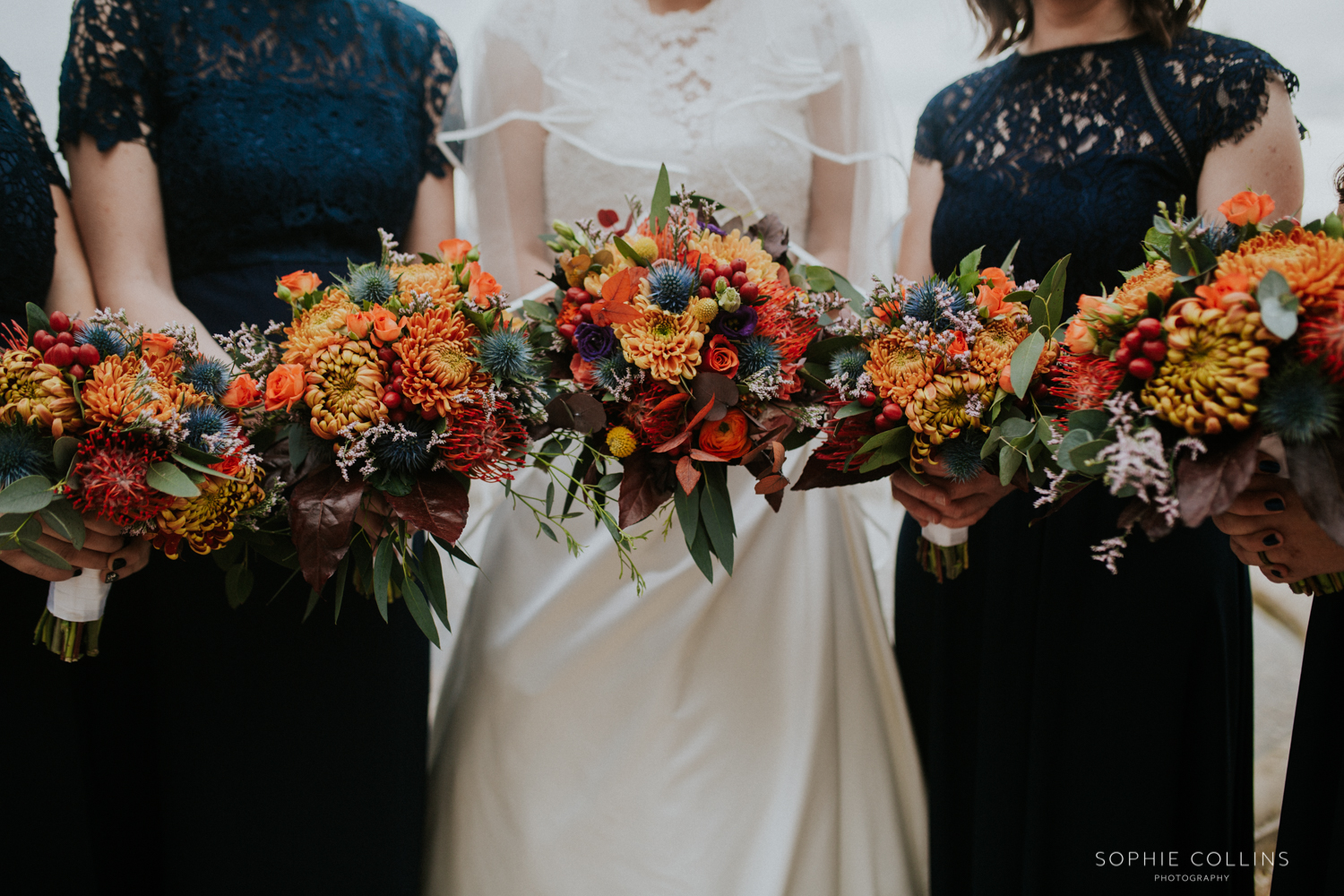 bridesmaids flowers