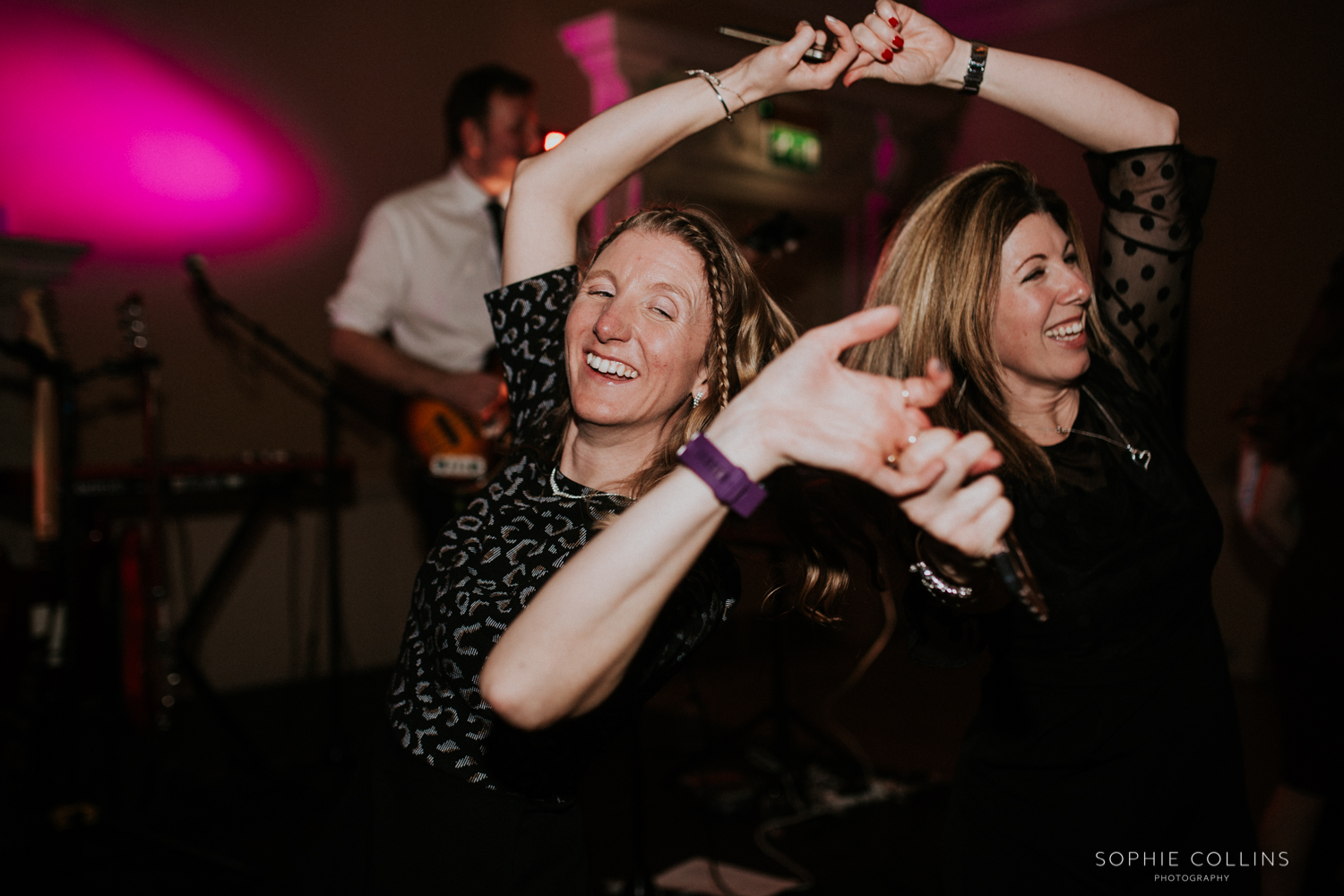 two women dancing 