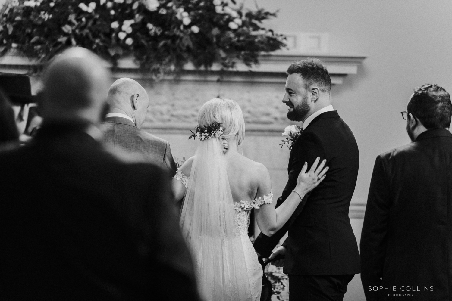 bride walking down the isle