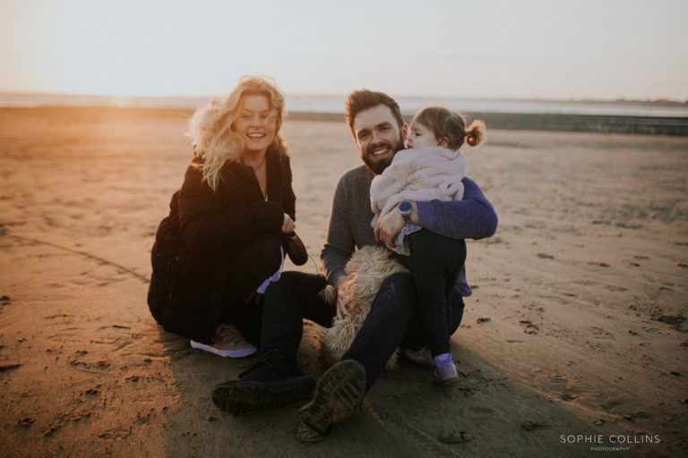 Family Session at Ogmore-by-sea