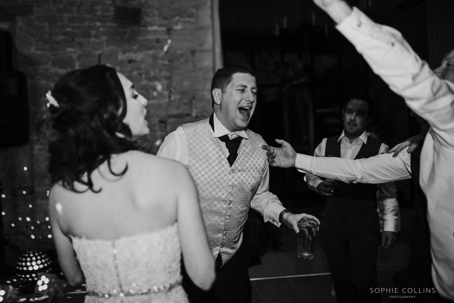 groom dancing 