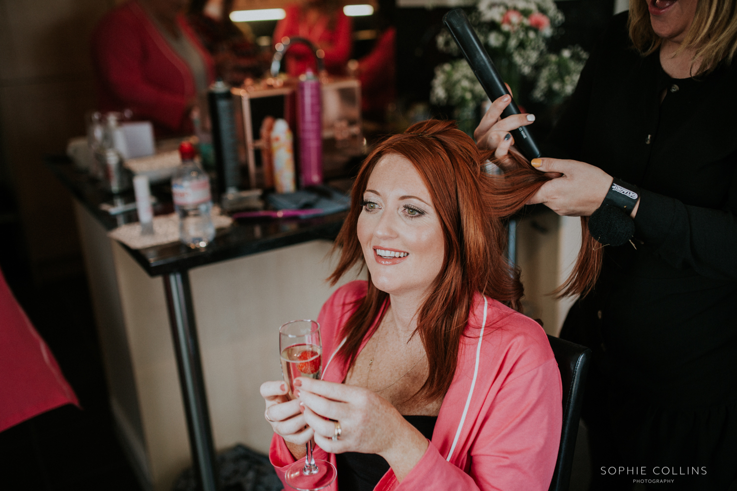 bridesmaid hair 