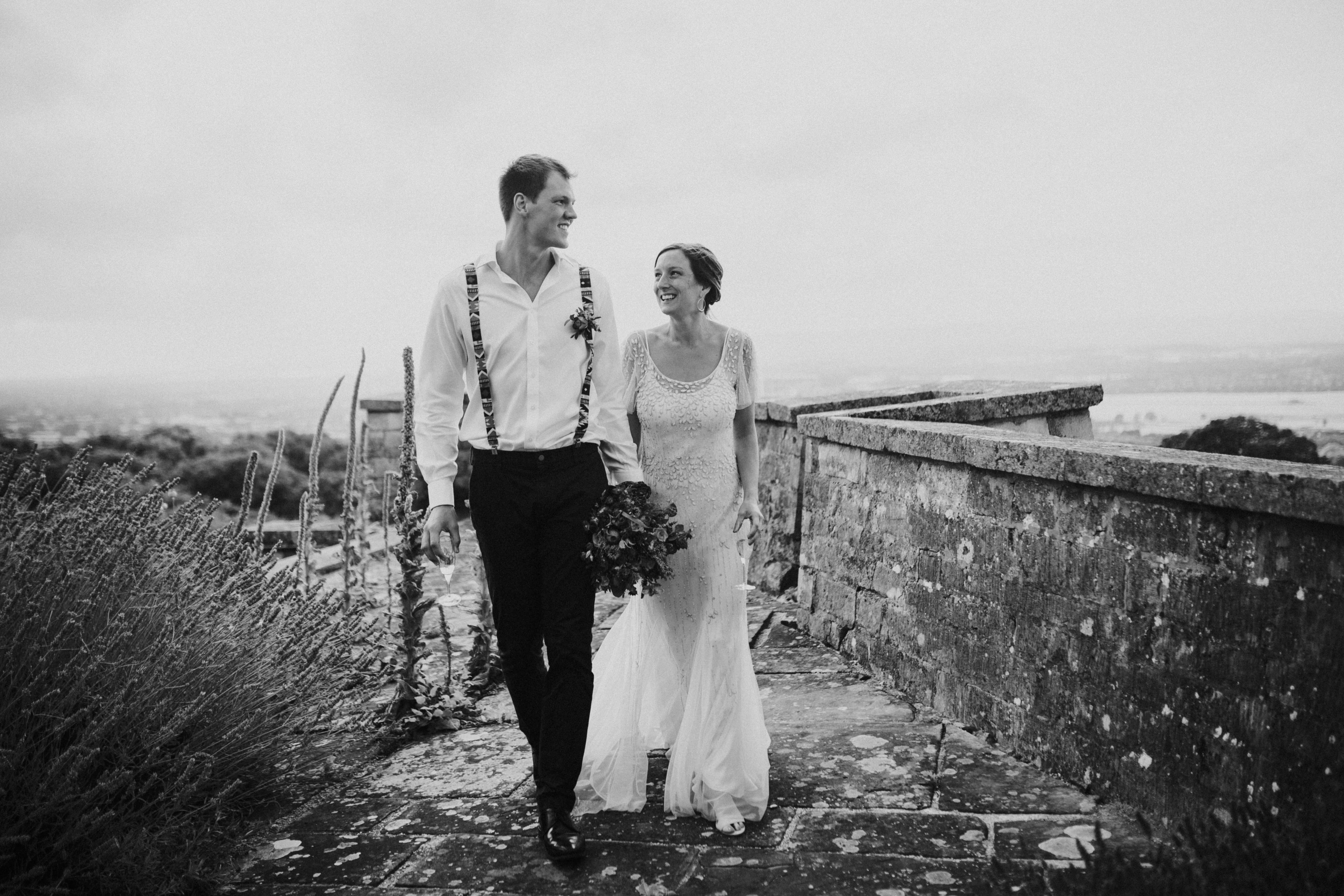 bride and groom portraits 