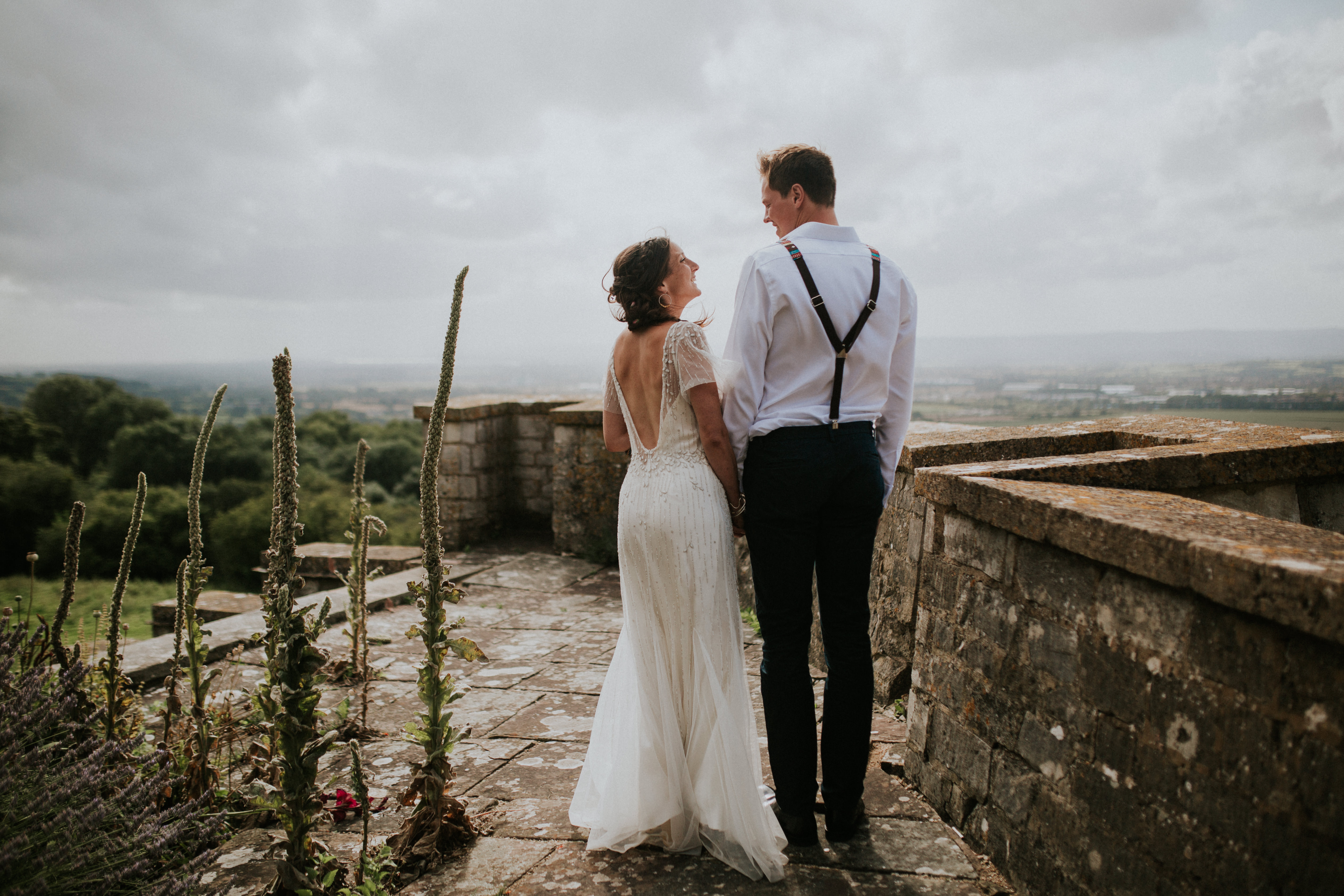 bride and groom portraits 