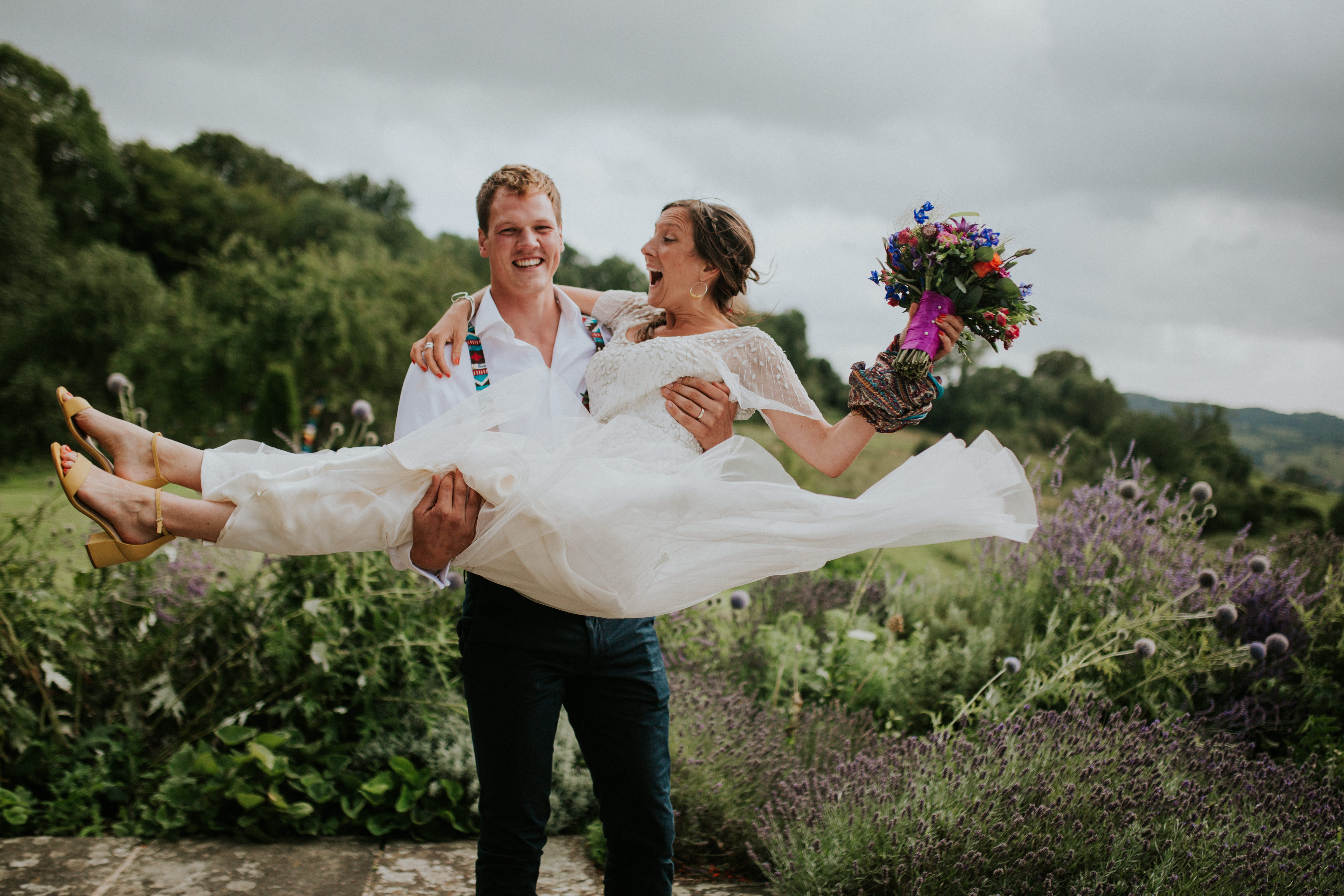 bride and groom portraits 