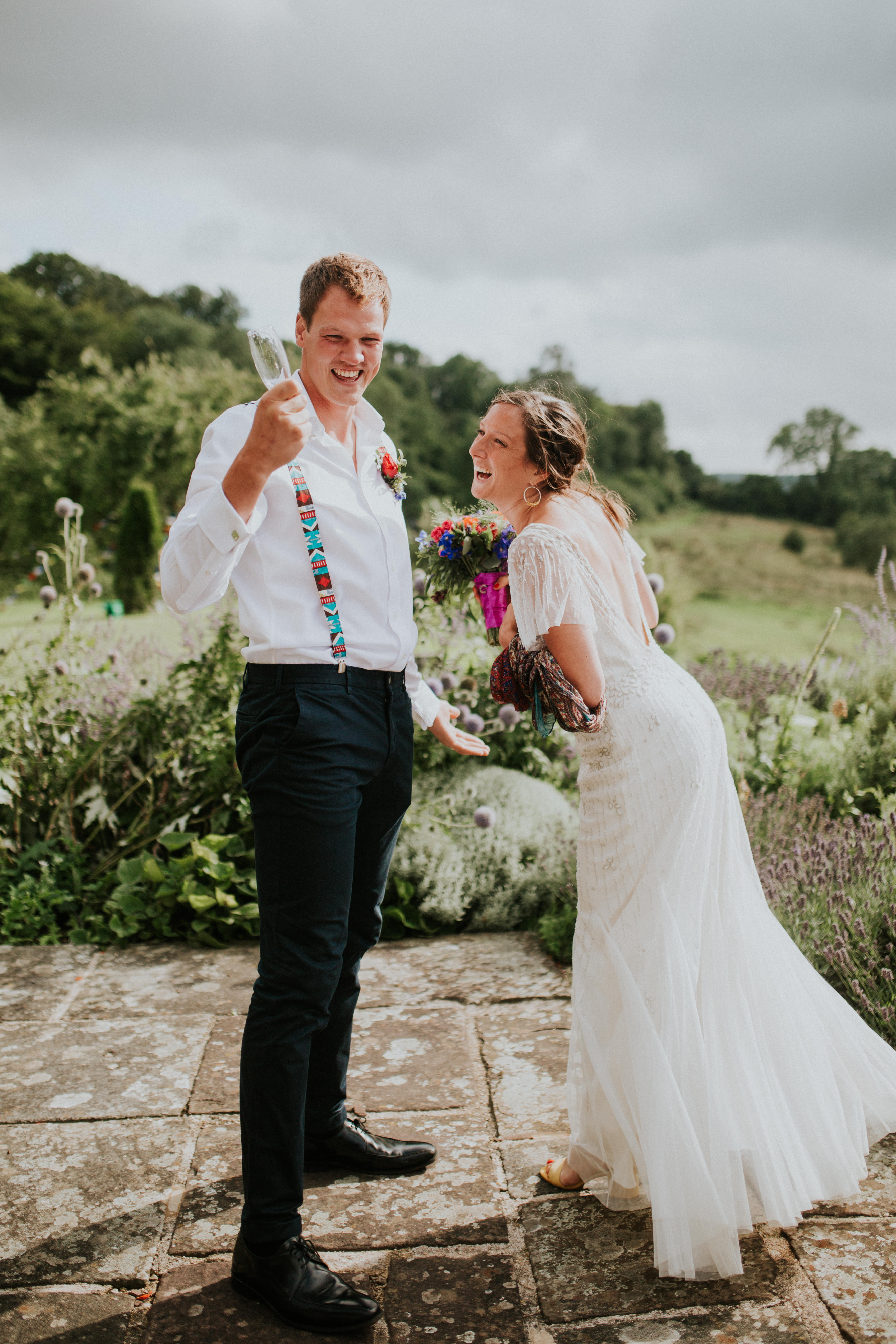 bride and groom portraits 