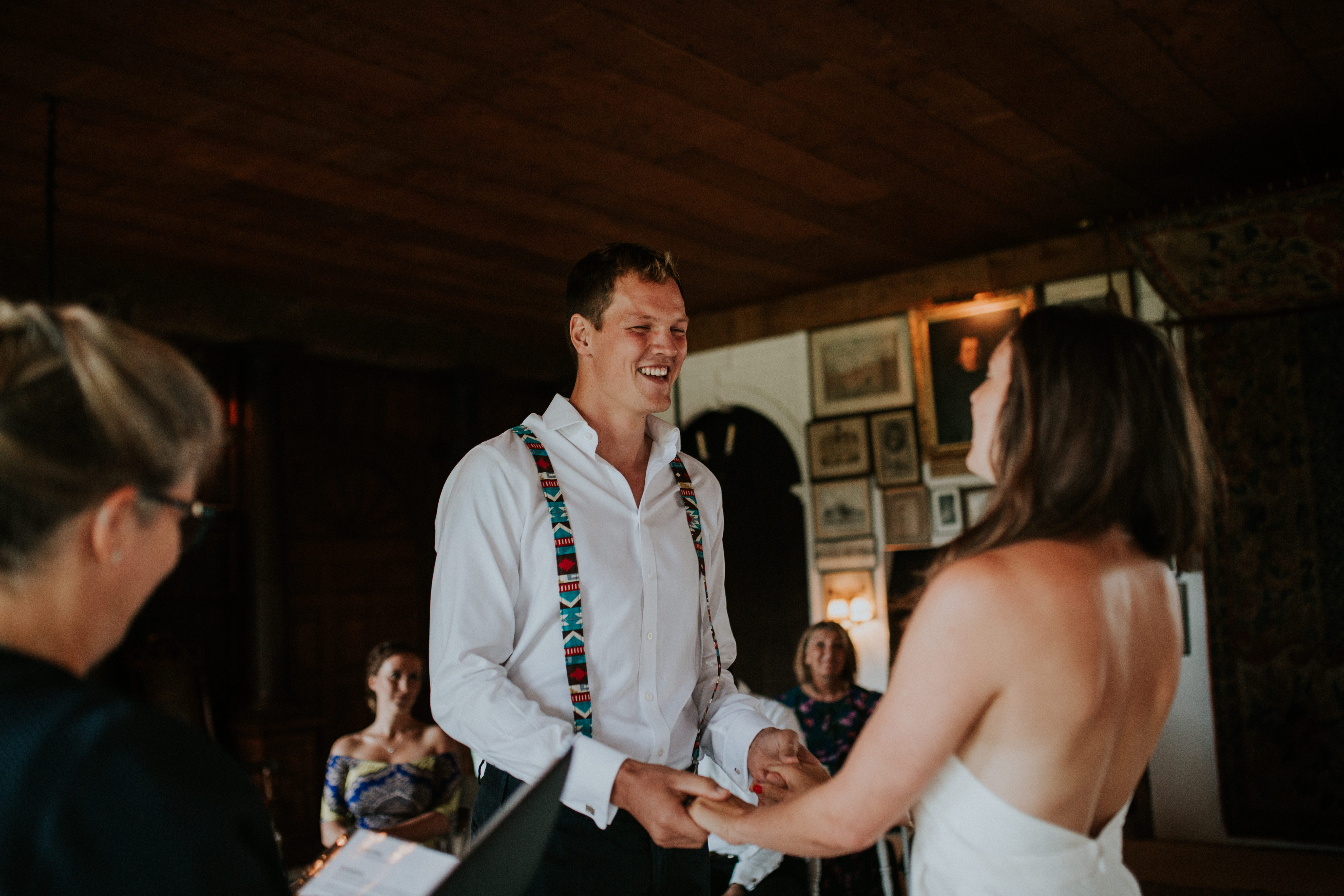 groom smiling 