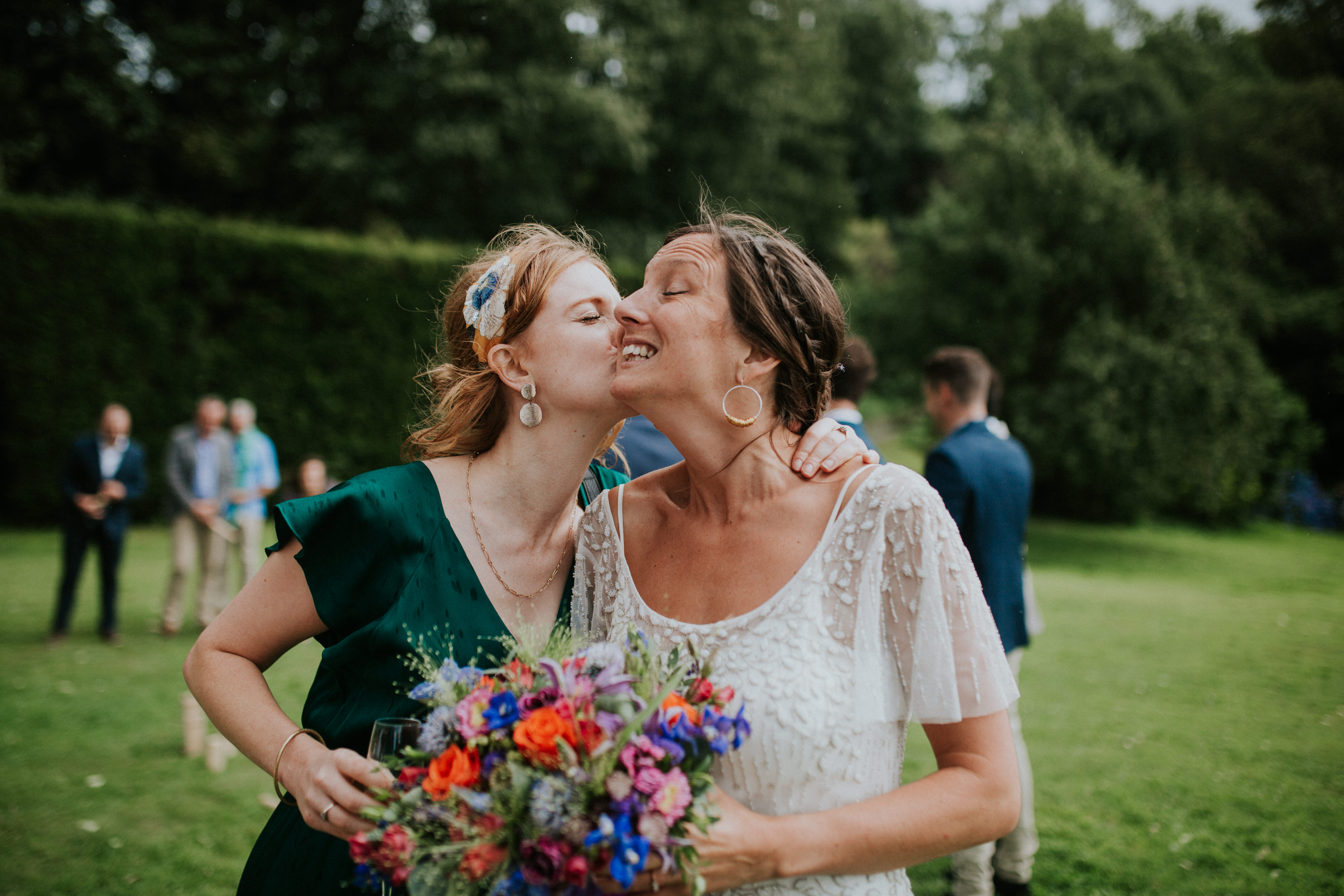 bride and guest 