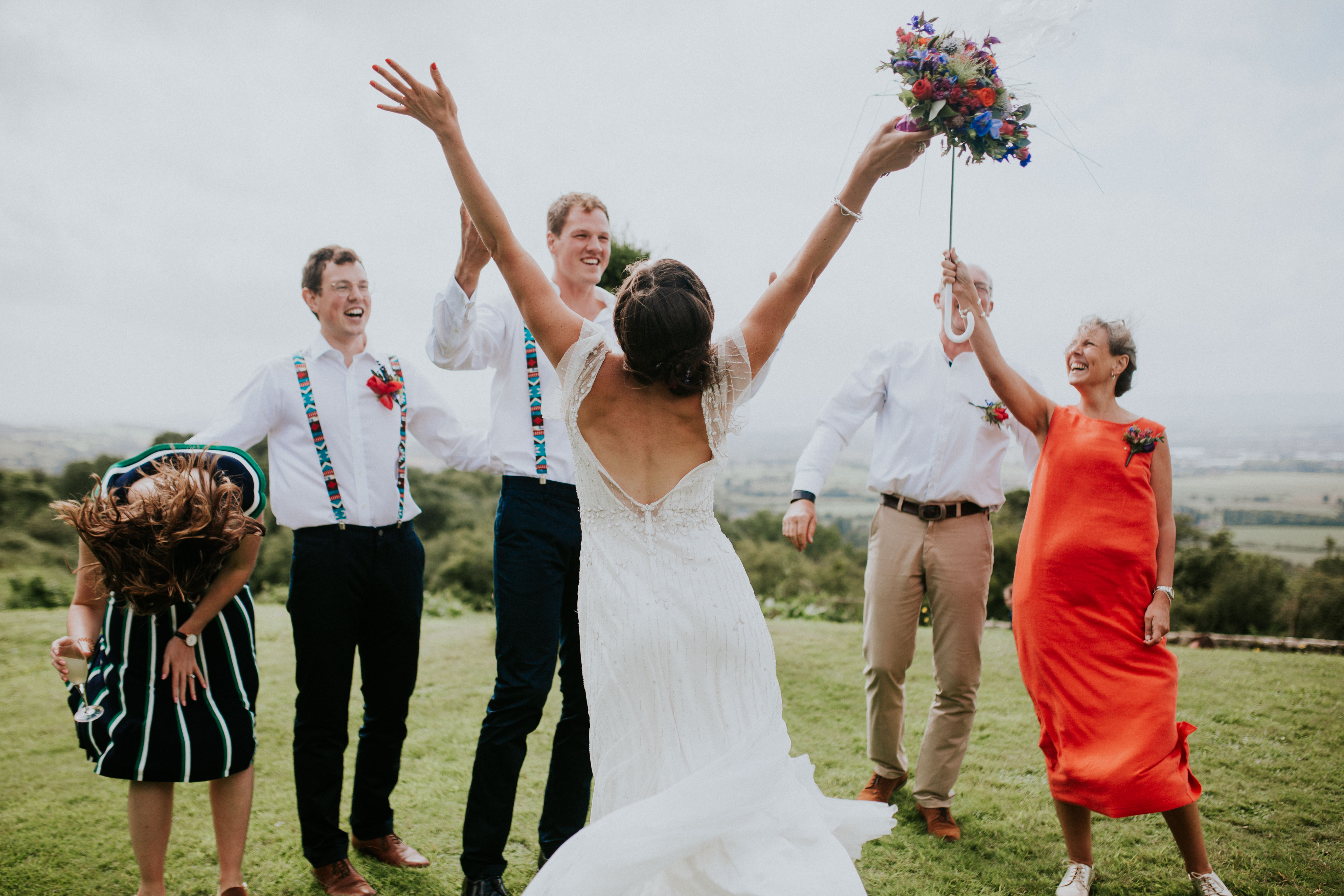 bride dancing