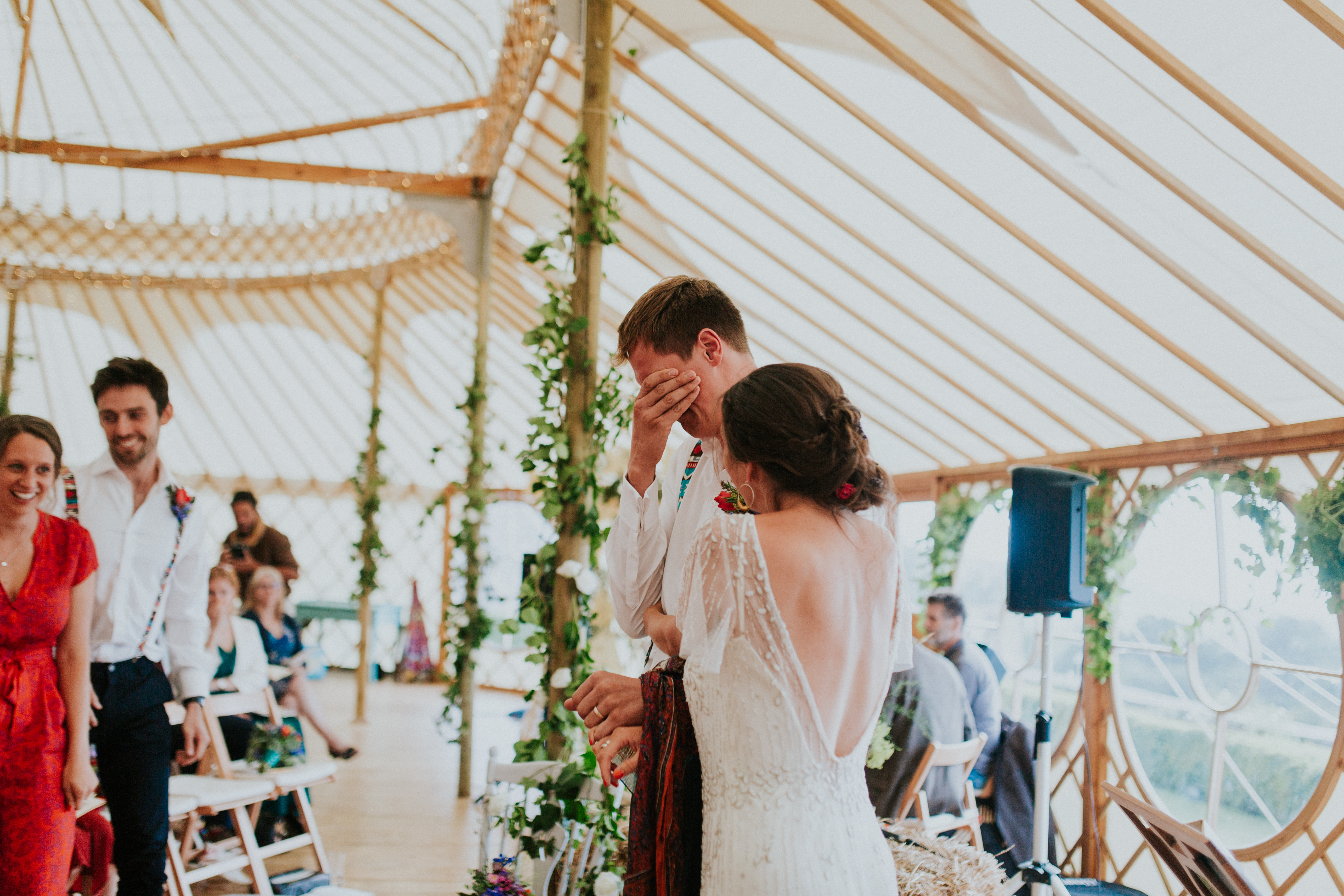 groom crying 