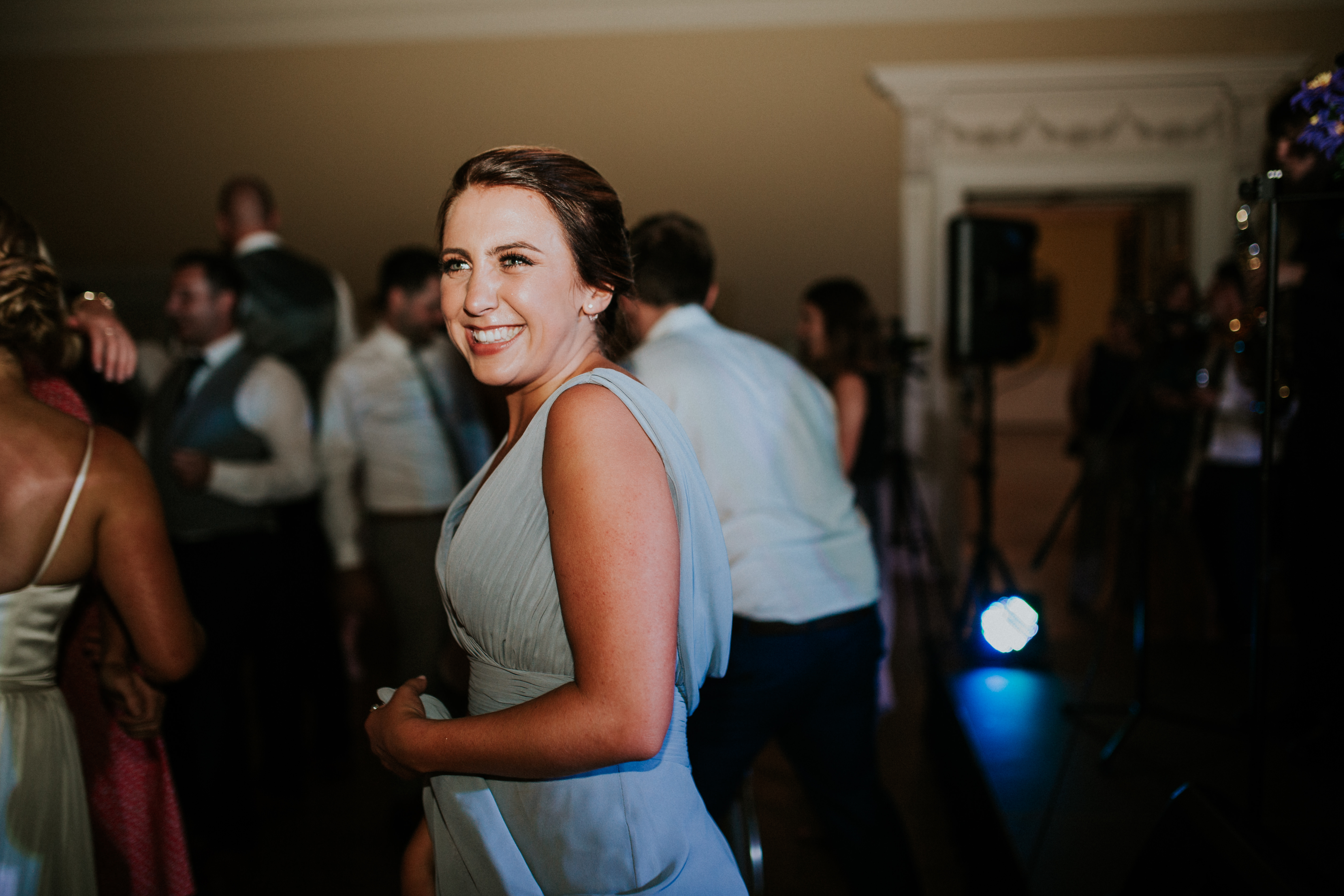 bridesmaids dancing 