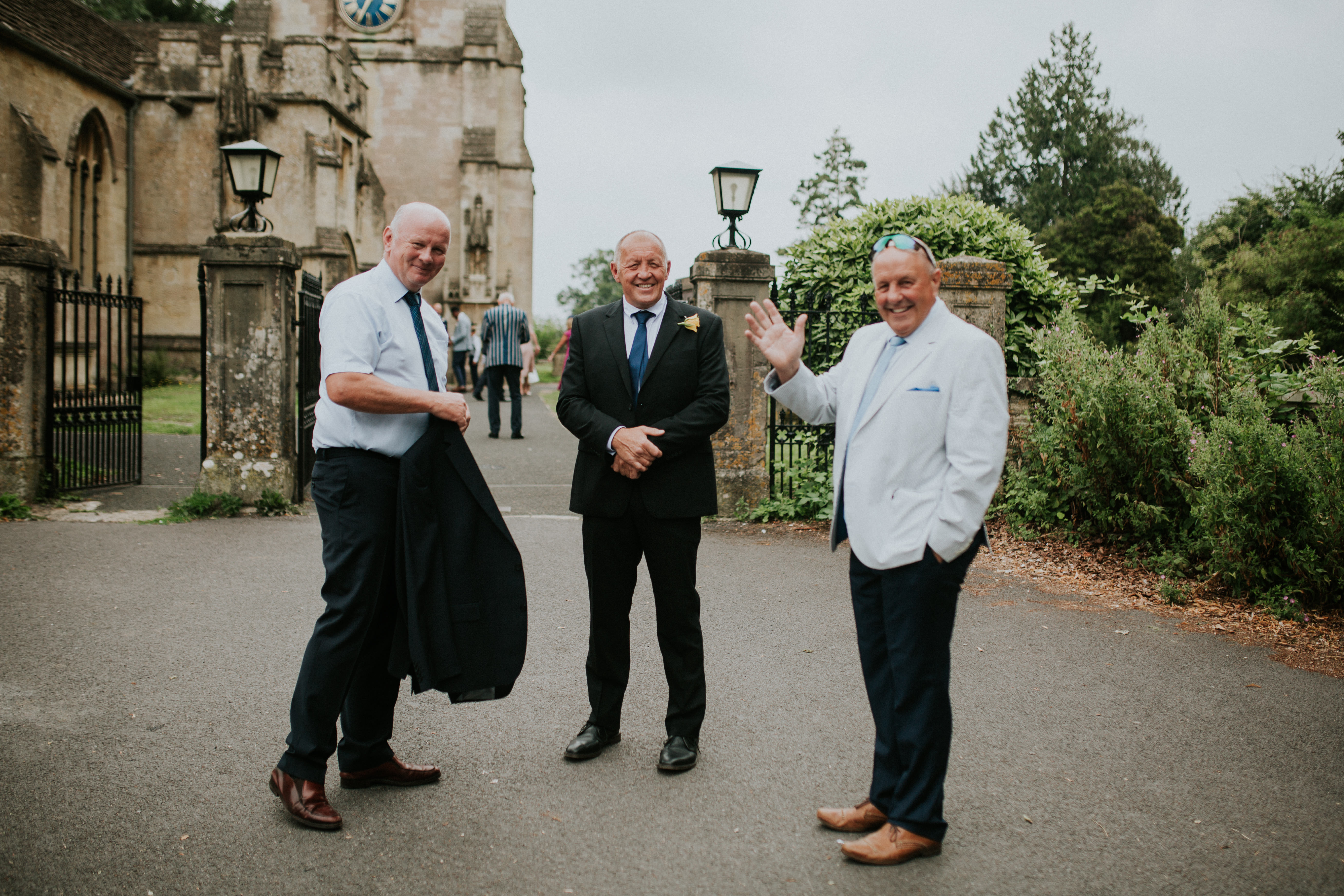 guests at the church 