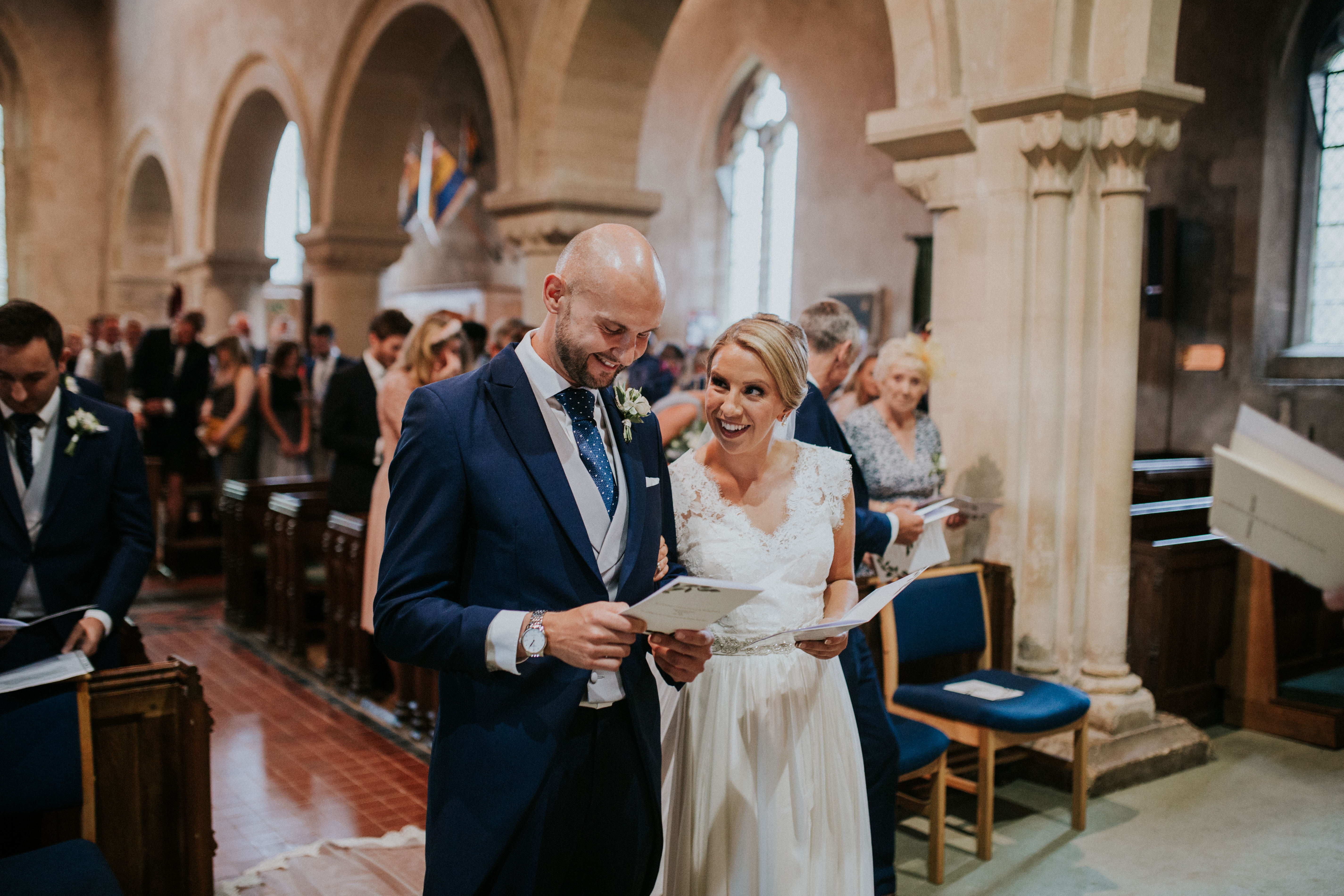 singing in the ceremony 