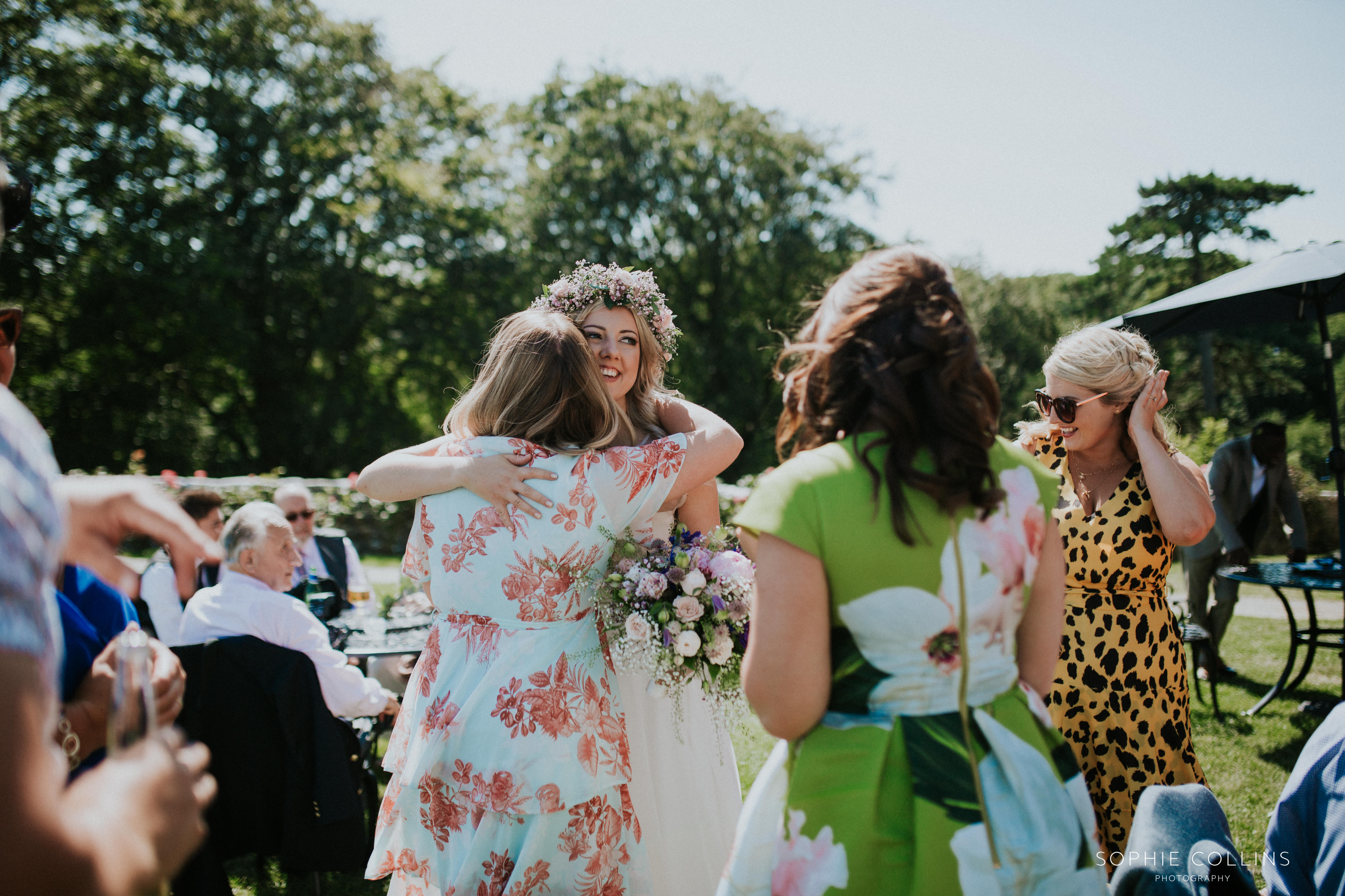 bride and guest 