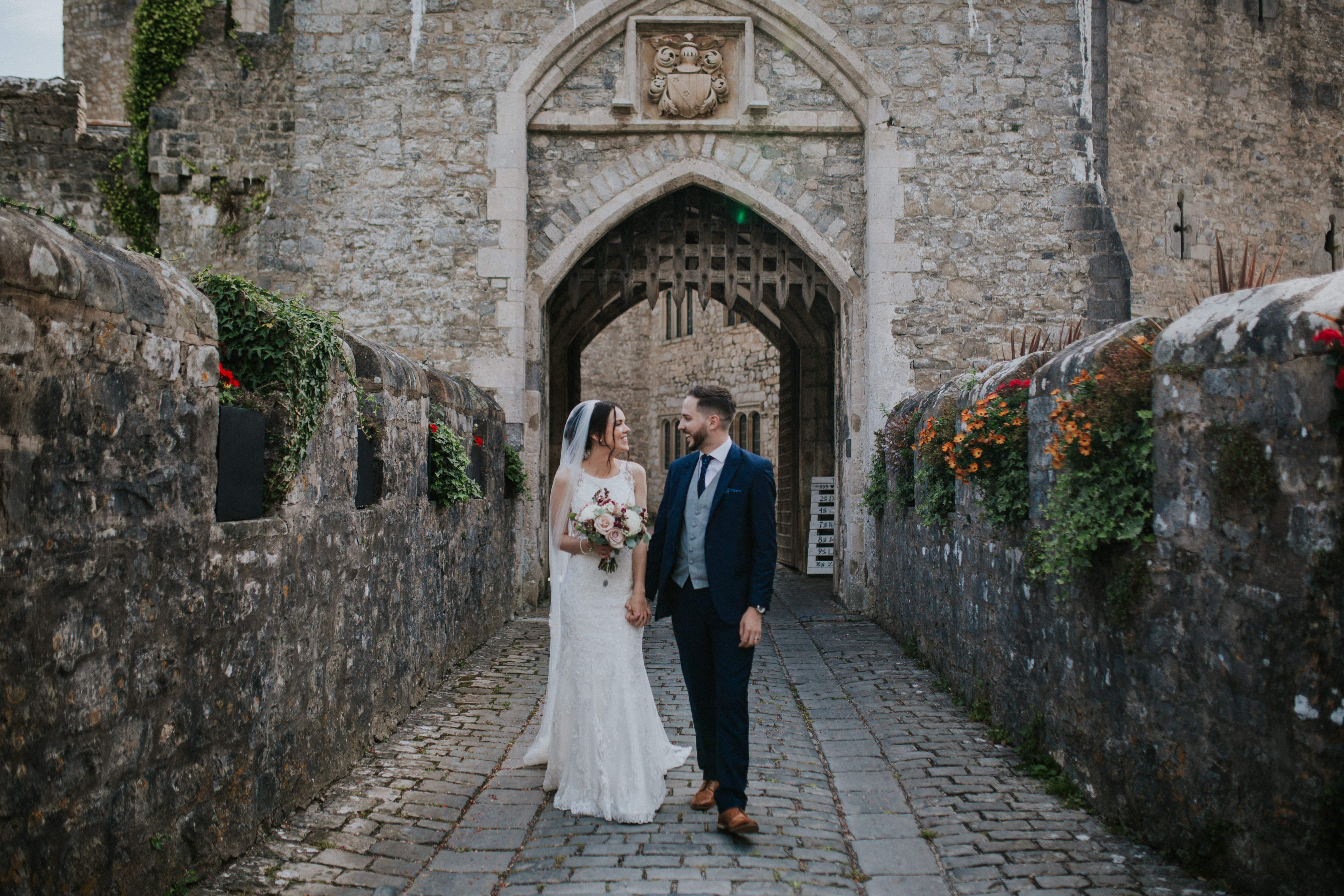 bride and groom portraits 