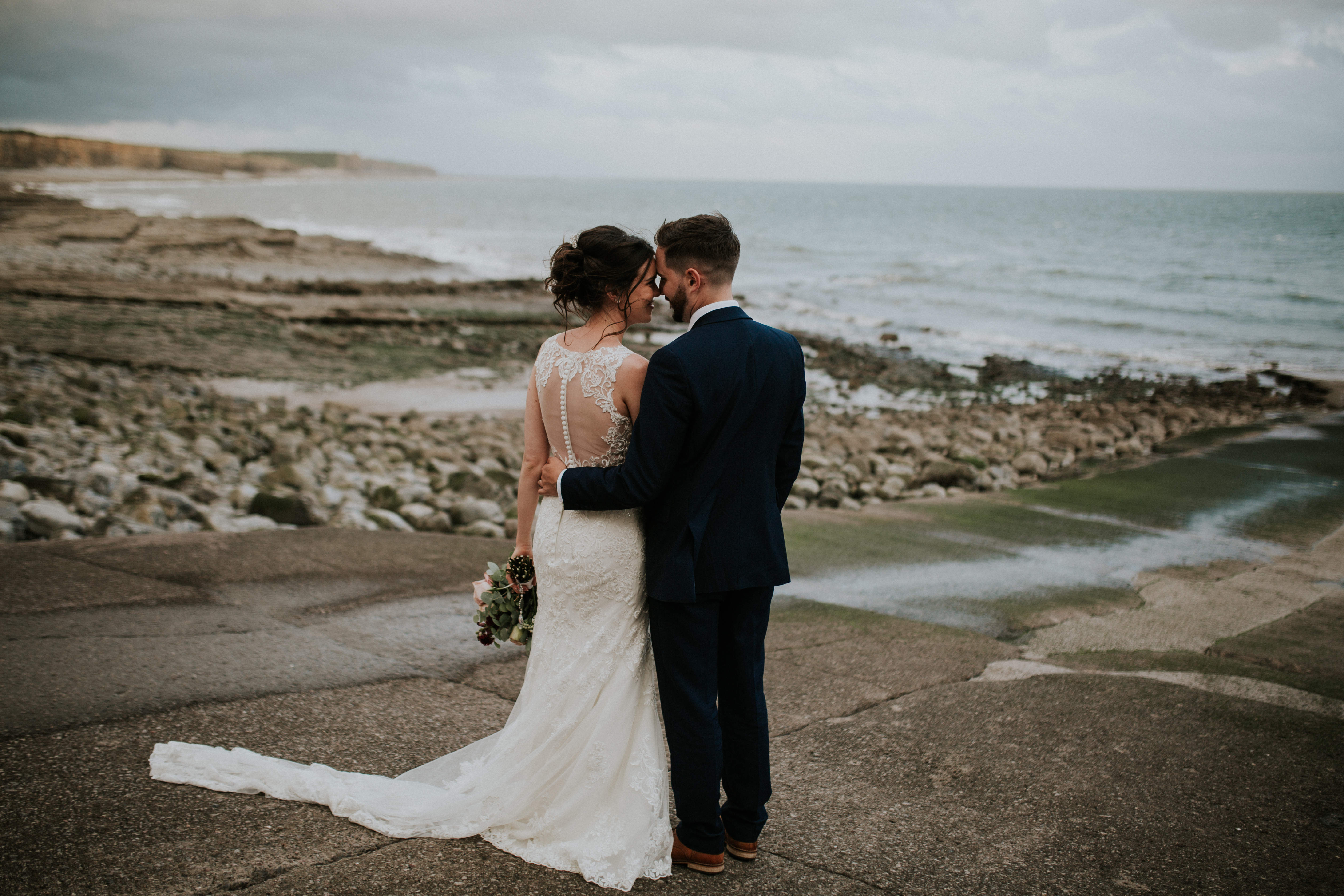 bride and groom portraits