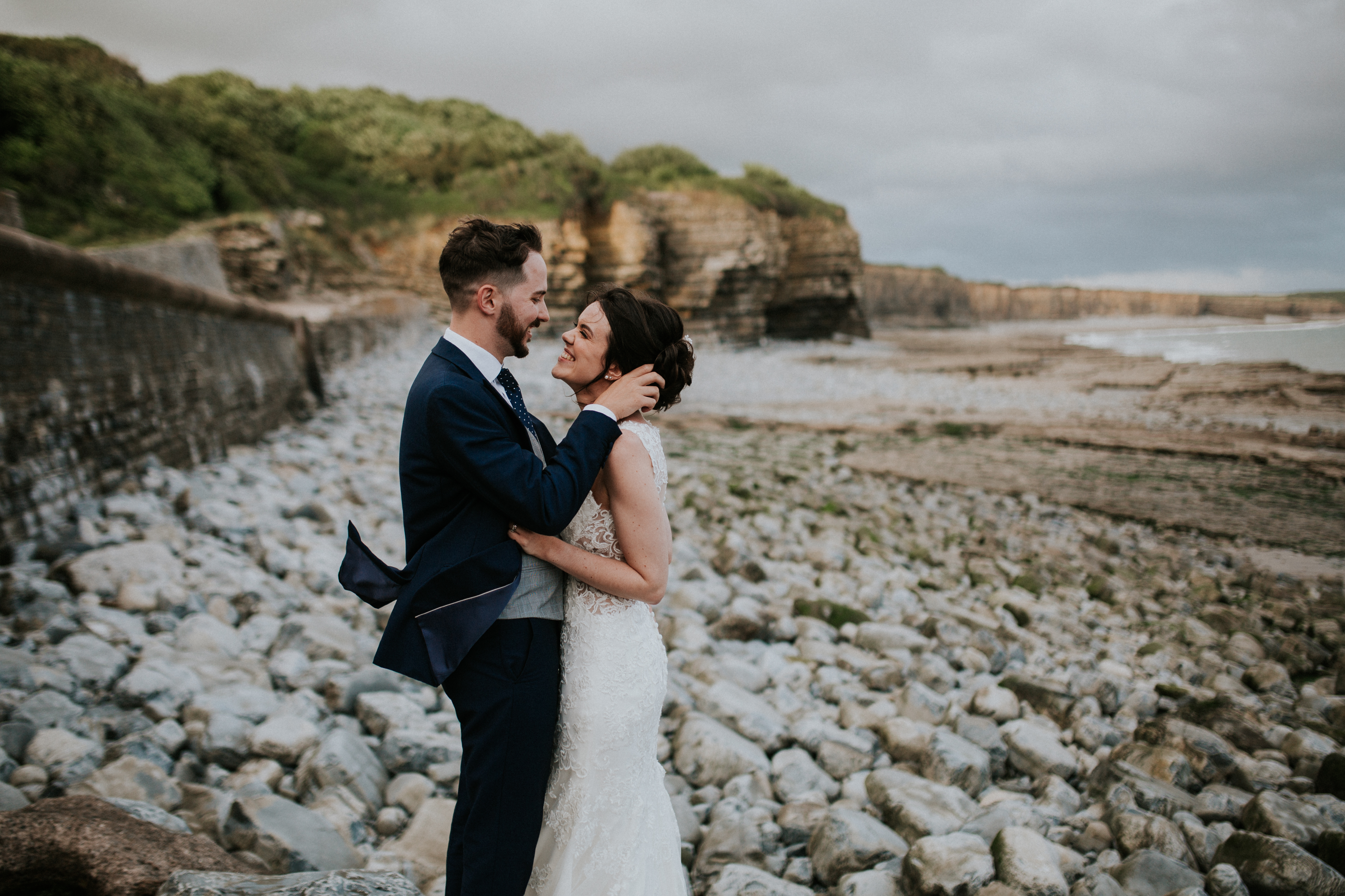 bride and groom portraits