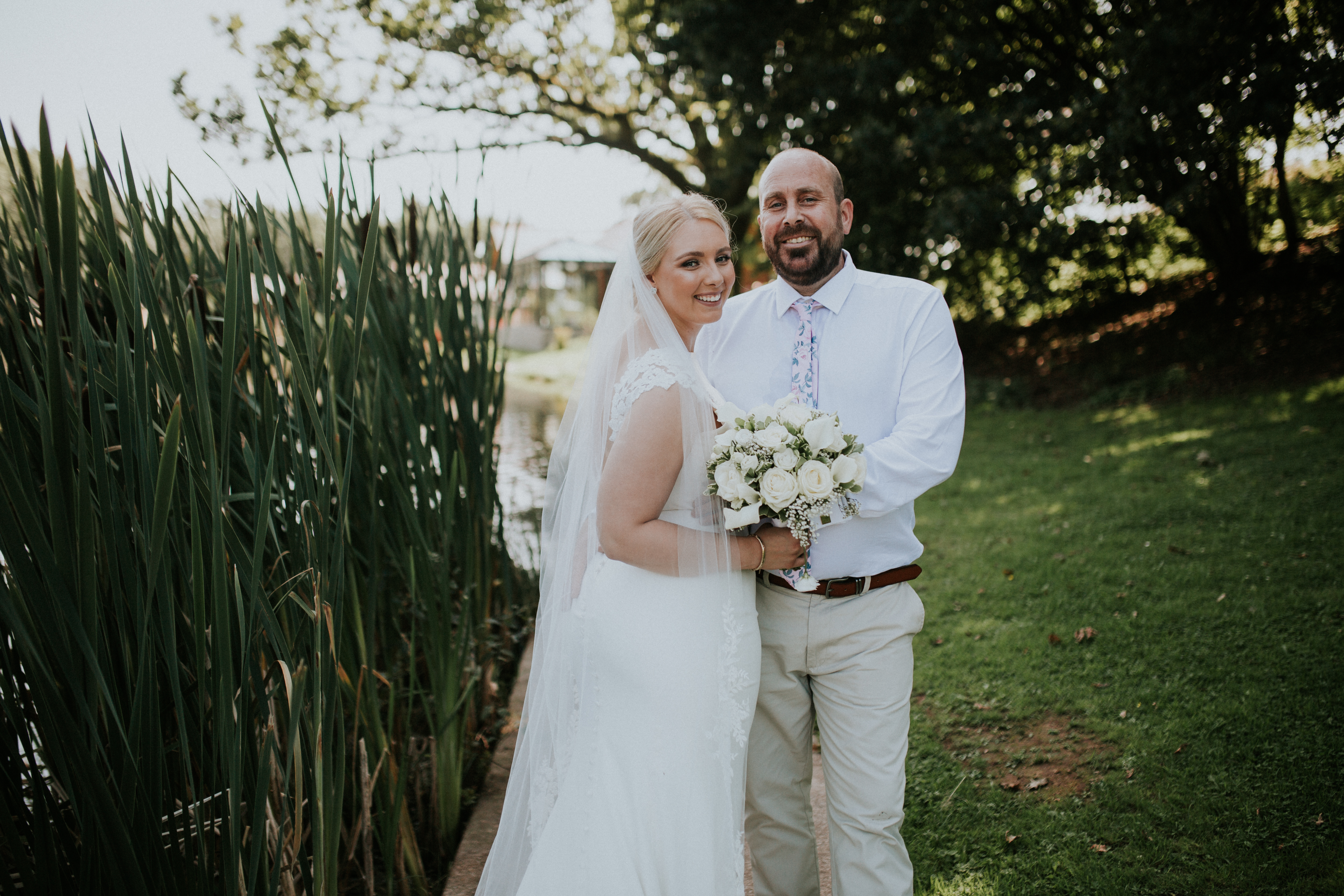 bride and groom portraits