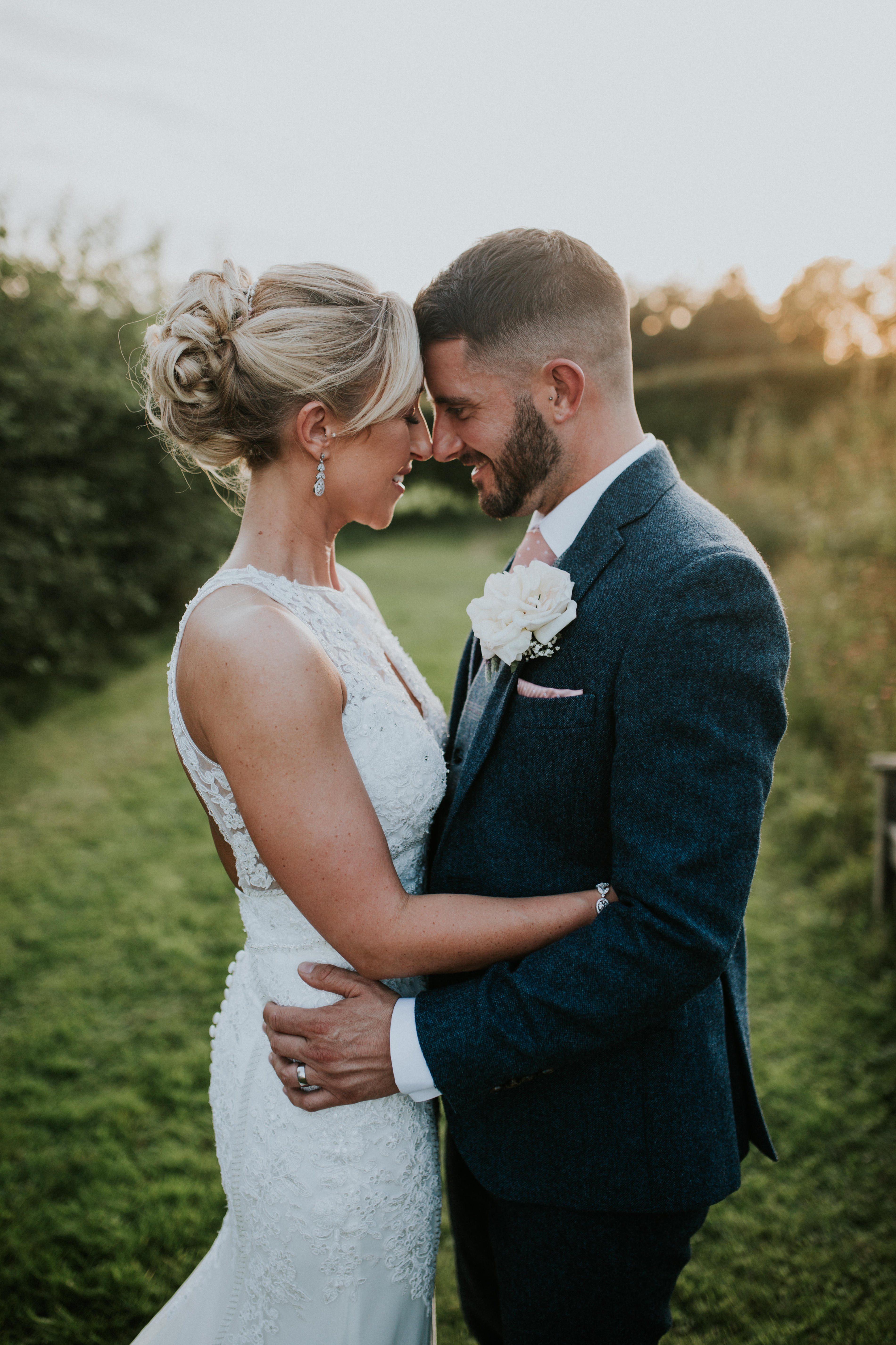 bride and groom portraits 