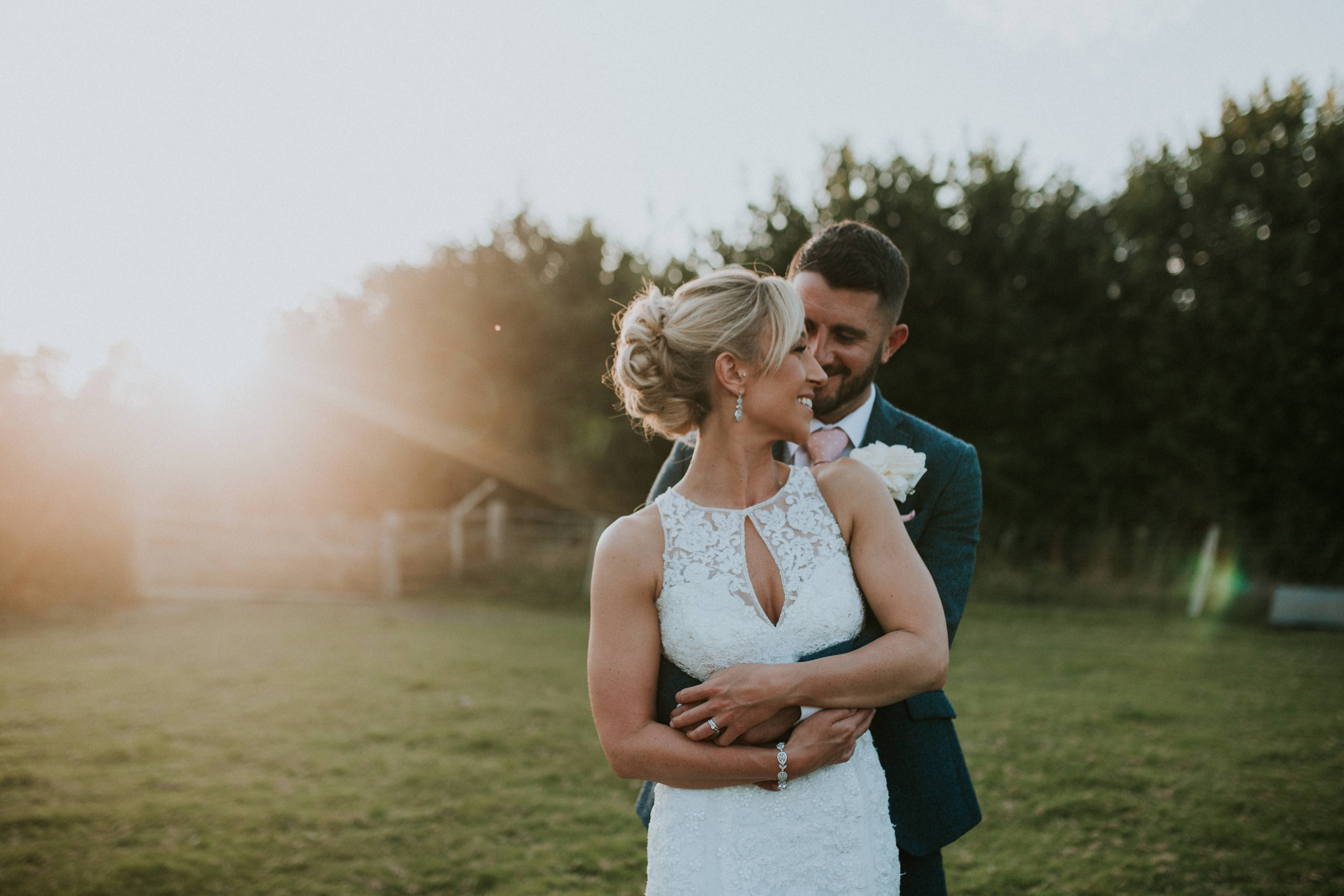 bride and groom portraits 