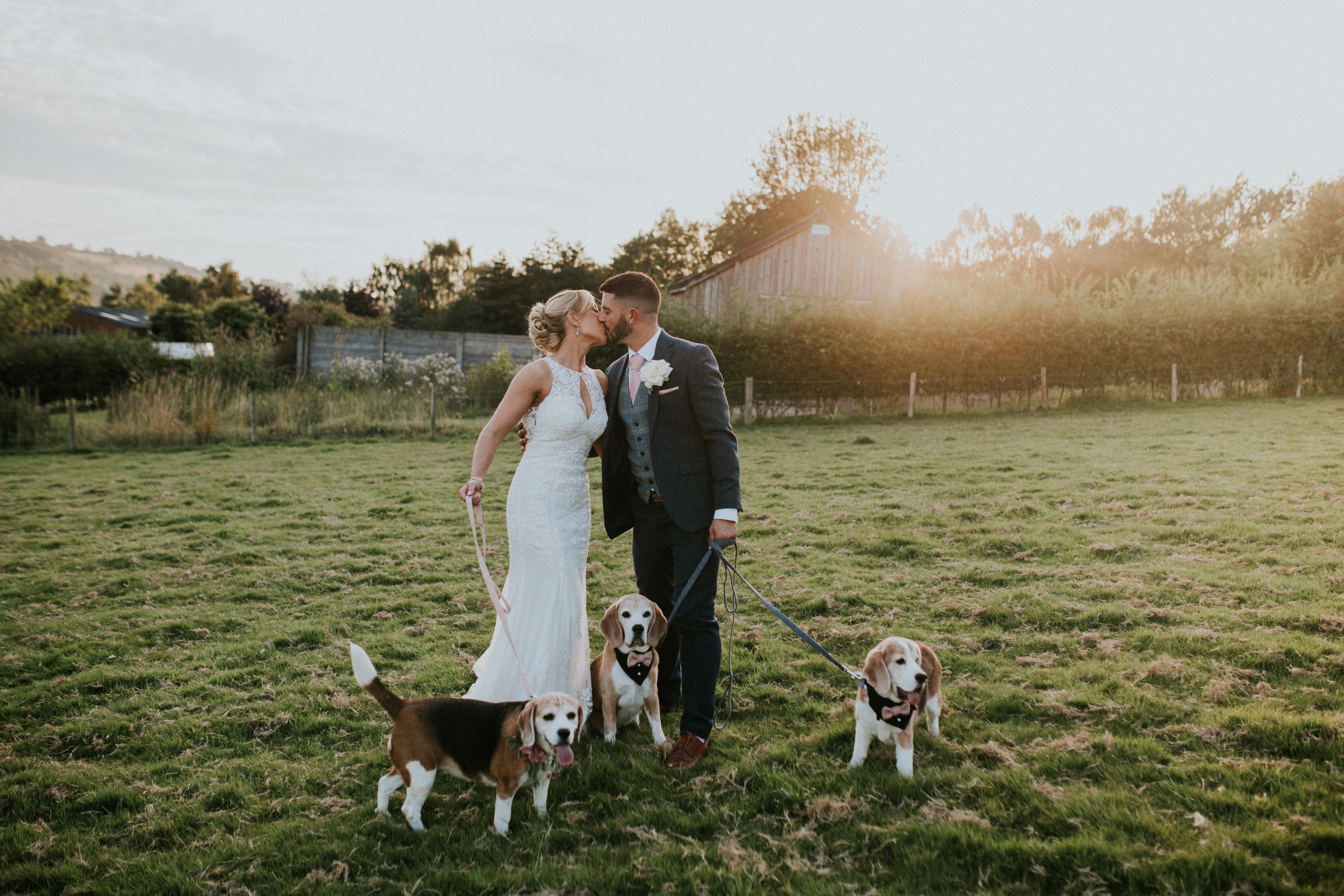 bride and groom portraits 