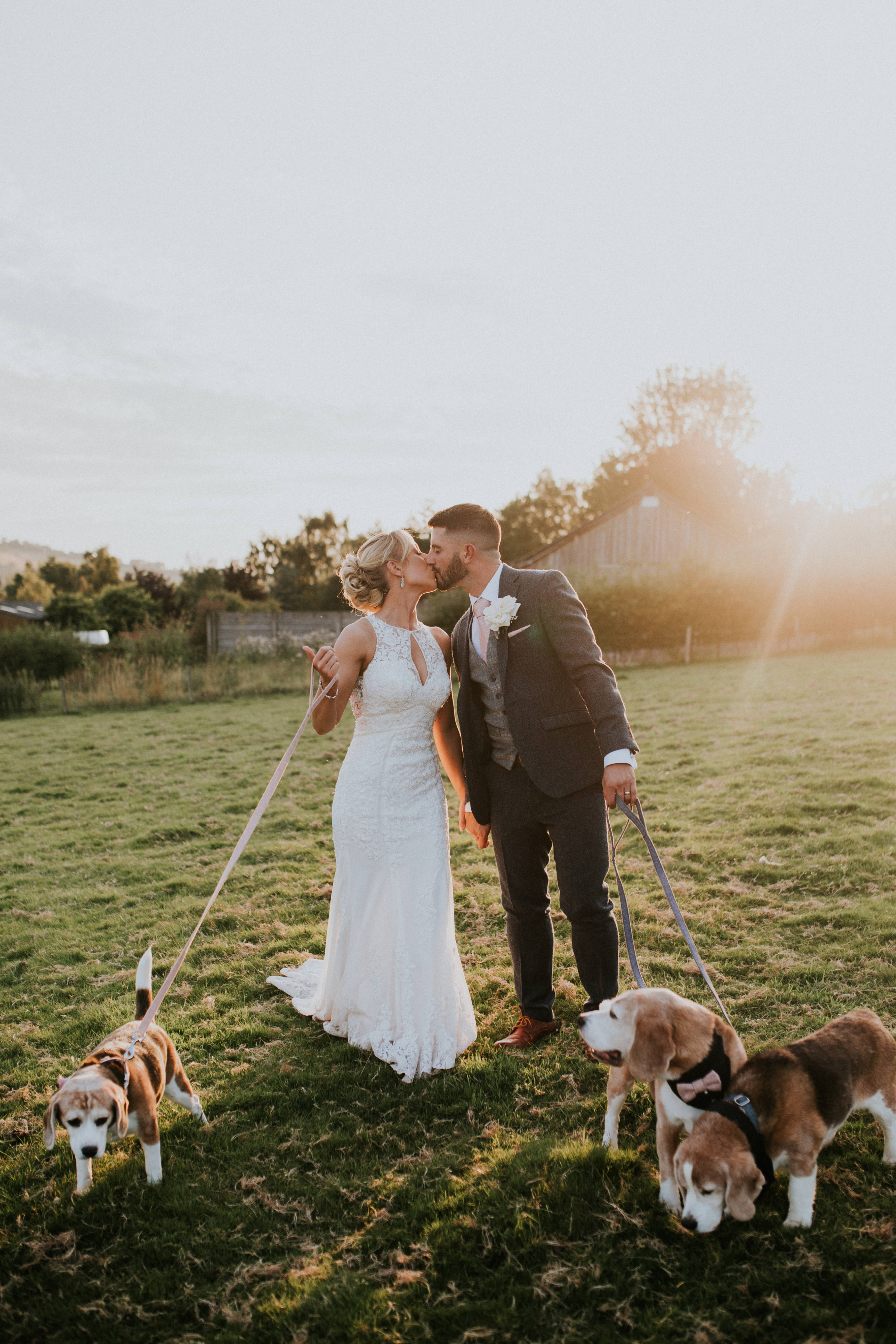 bride and groom portraits 