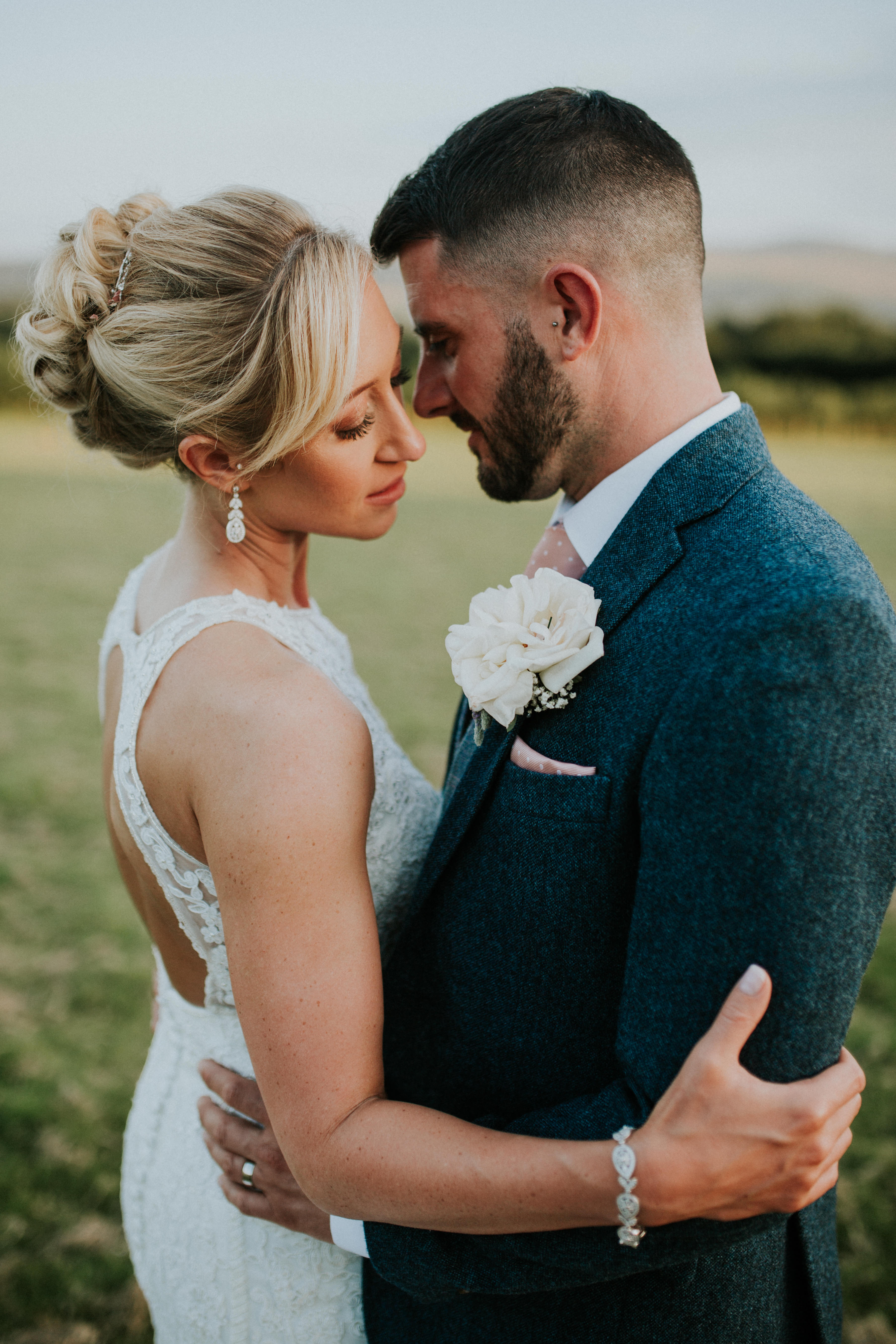 bride and groom portraits 