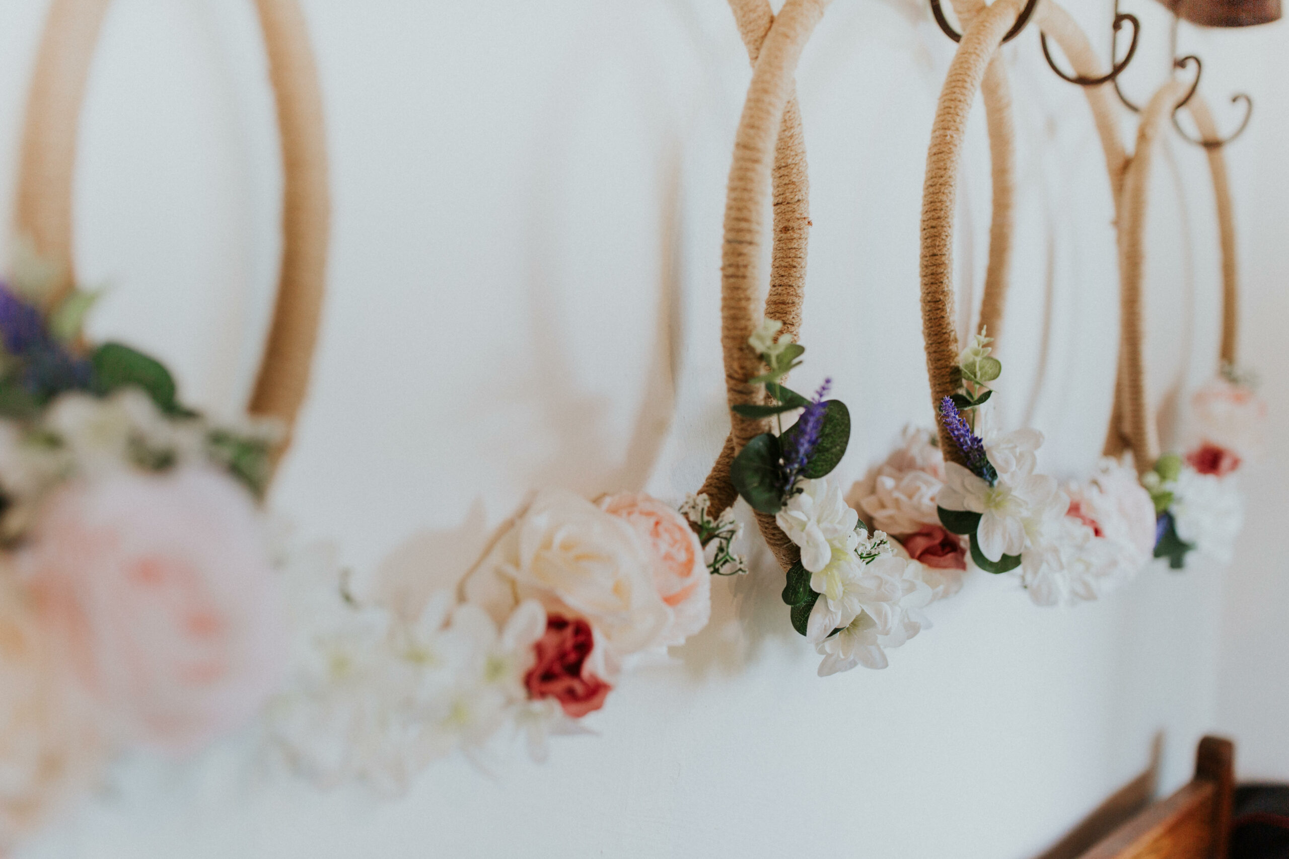 flower hoops 