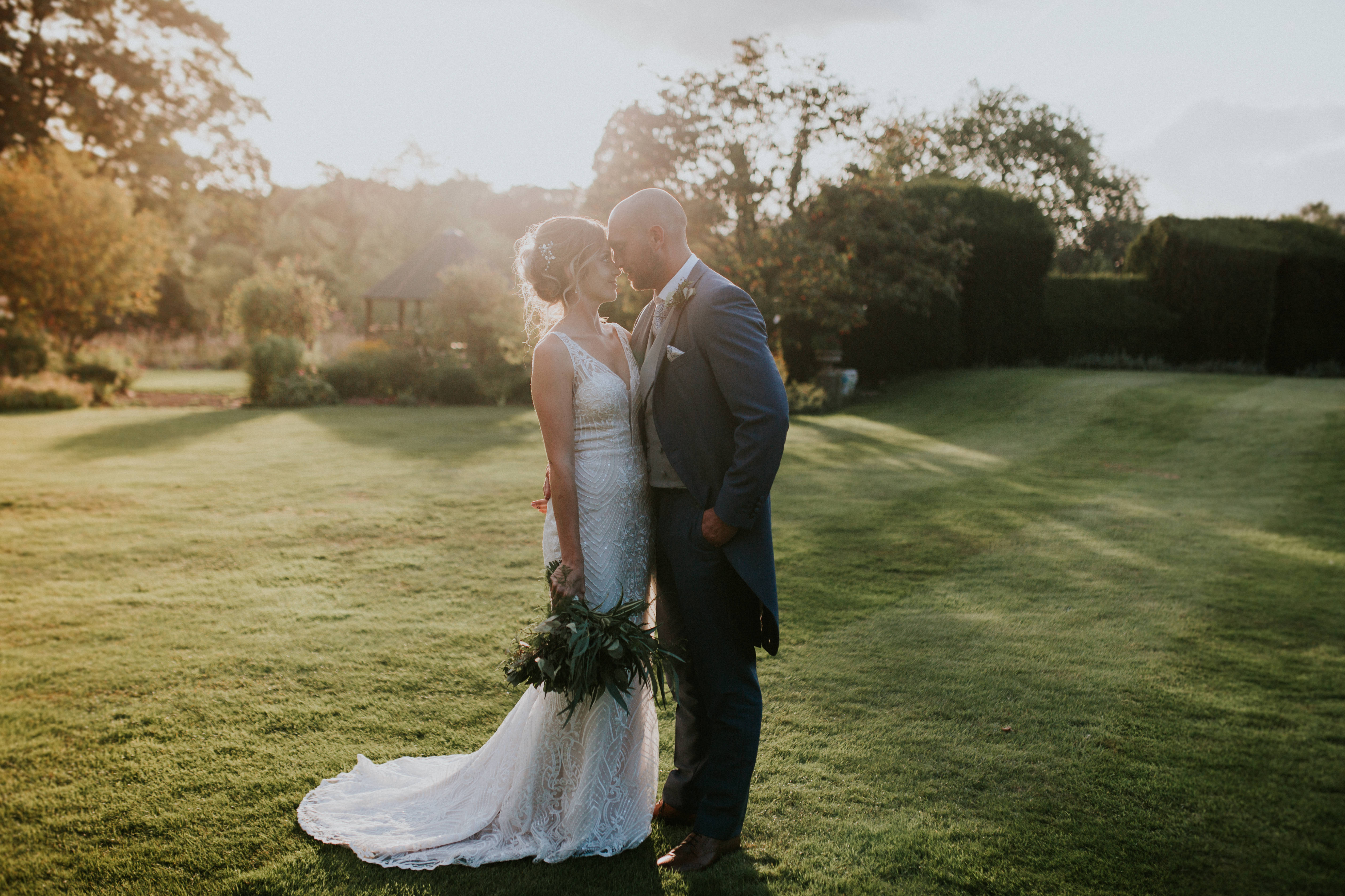 bride and groom portraits 