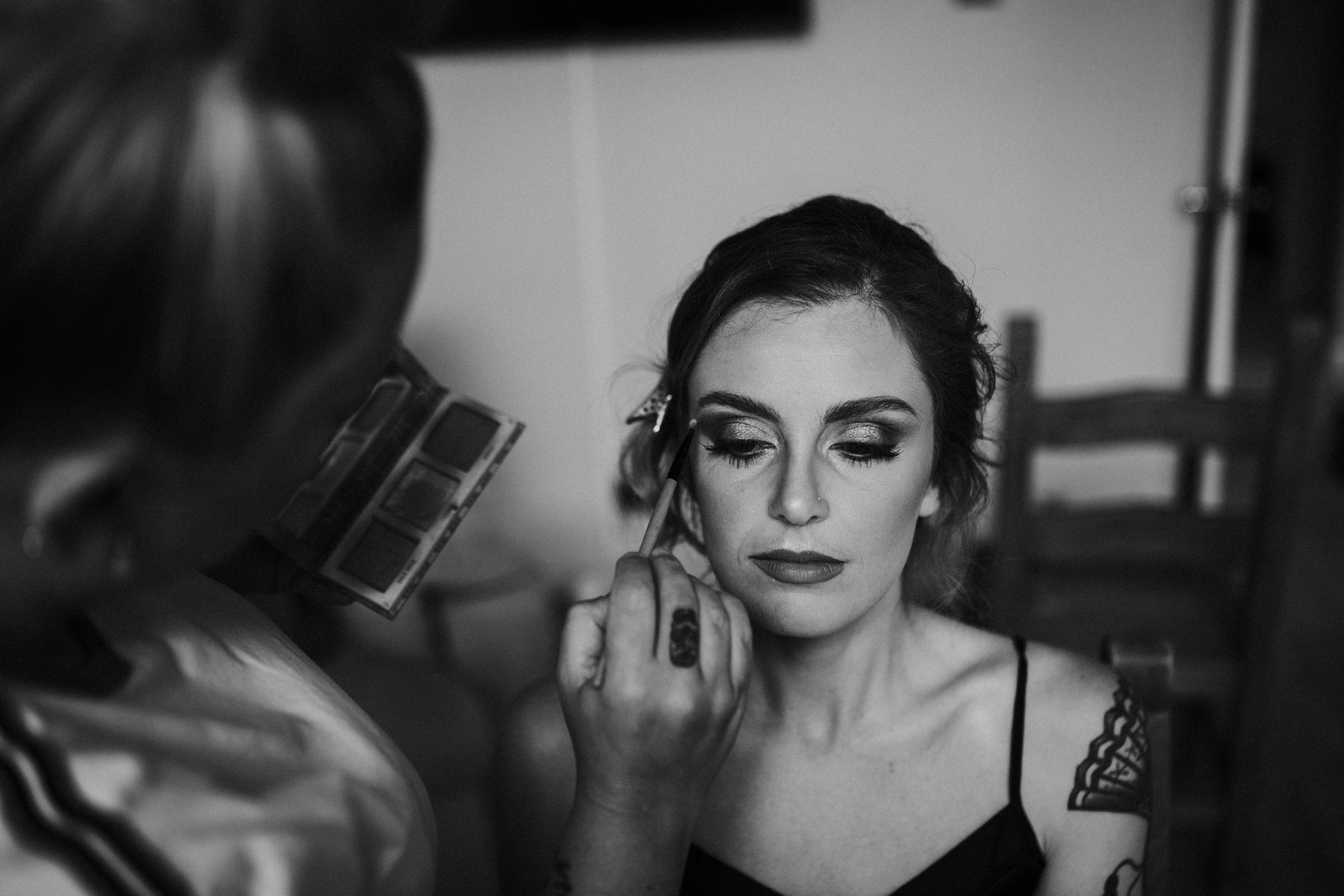 bridal make-up